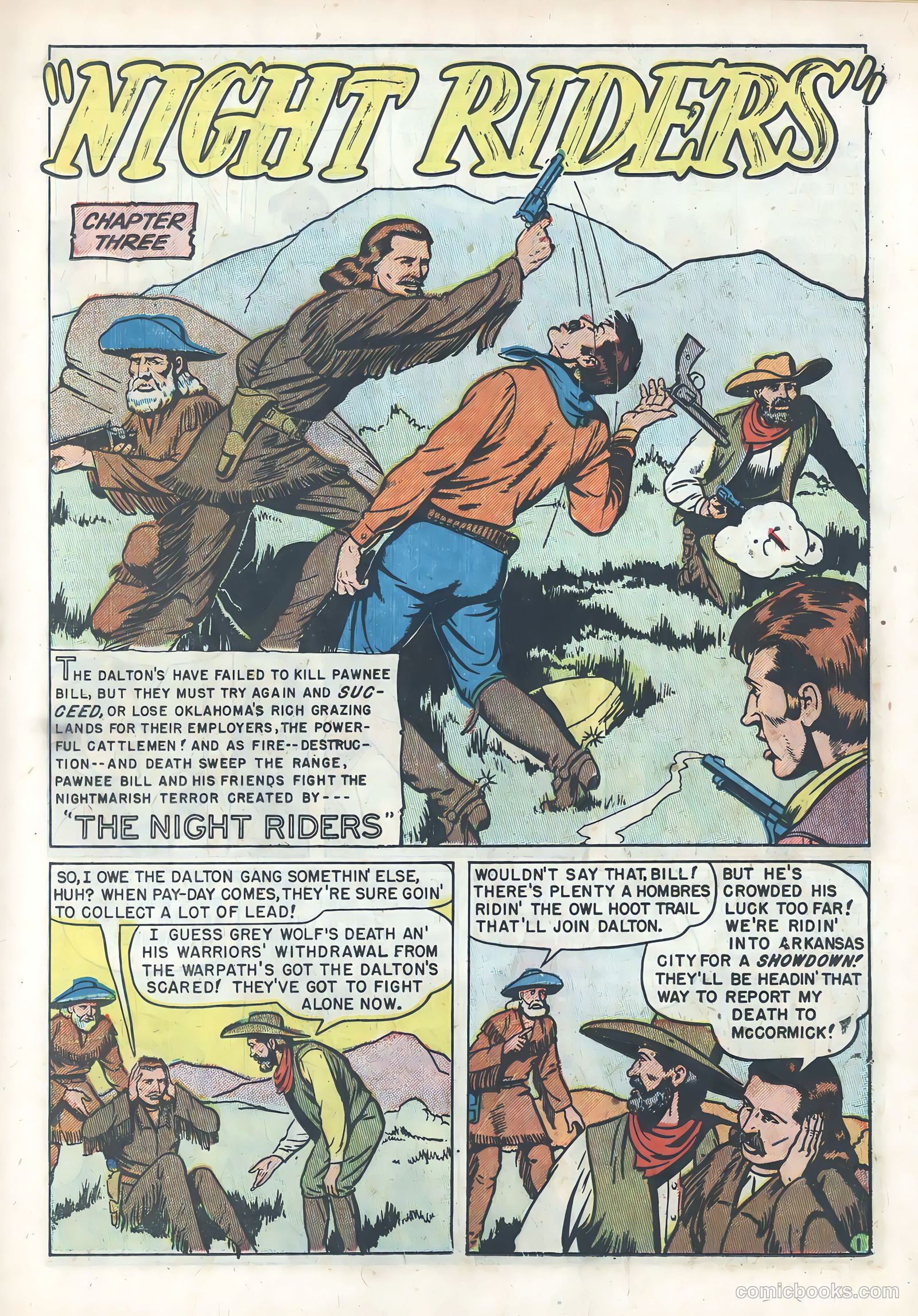 White Chief of the Pawnee Indians #1 (1951) — page 19 of 36