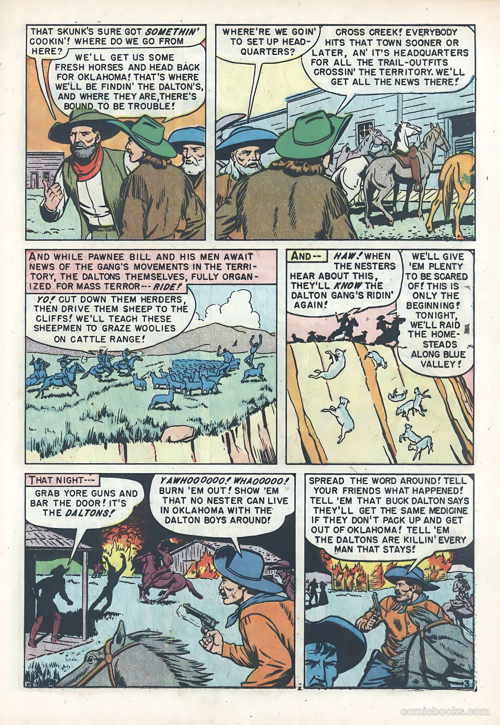 White Chief of the Pawnee Indians #1 (1951) — page 21 of 36