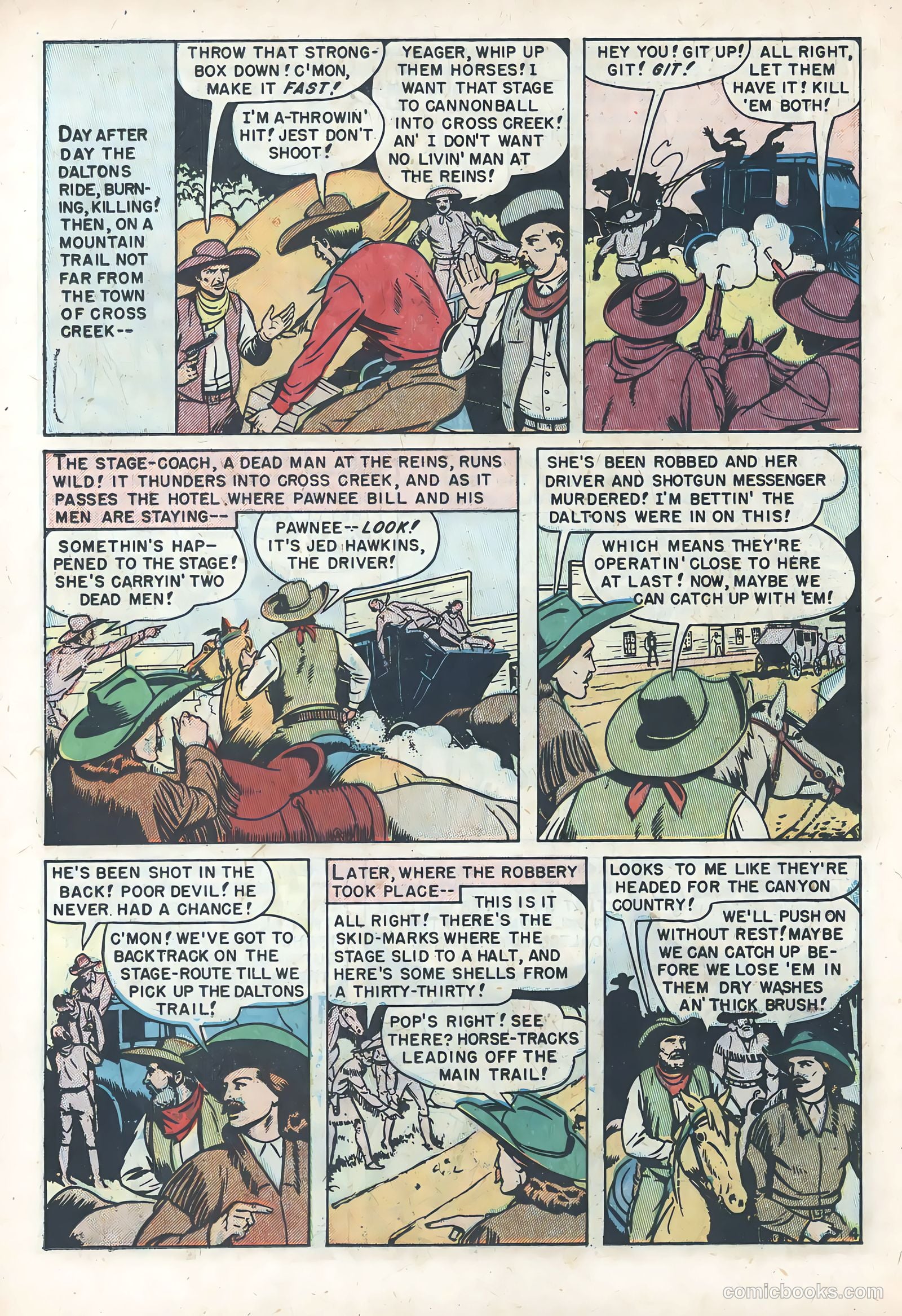 White Chief of the Pawnee Indians #1 (1951) — page 22 of 36