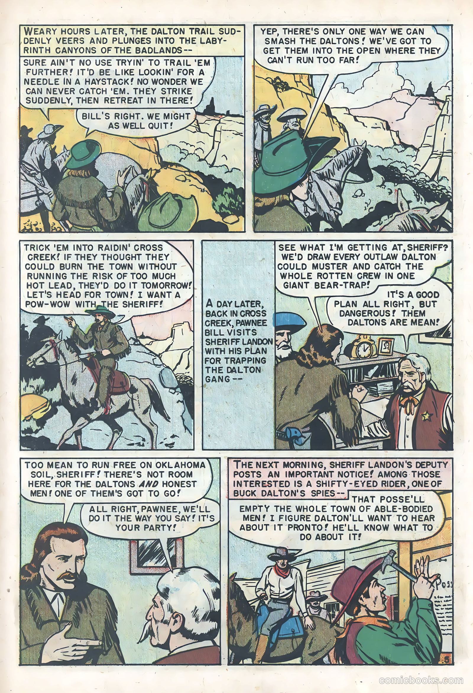 White Chief of the Pawnee Indians #1 (1951) — page 23 of 36