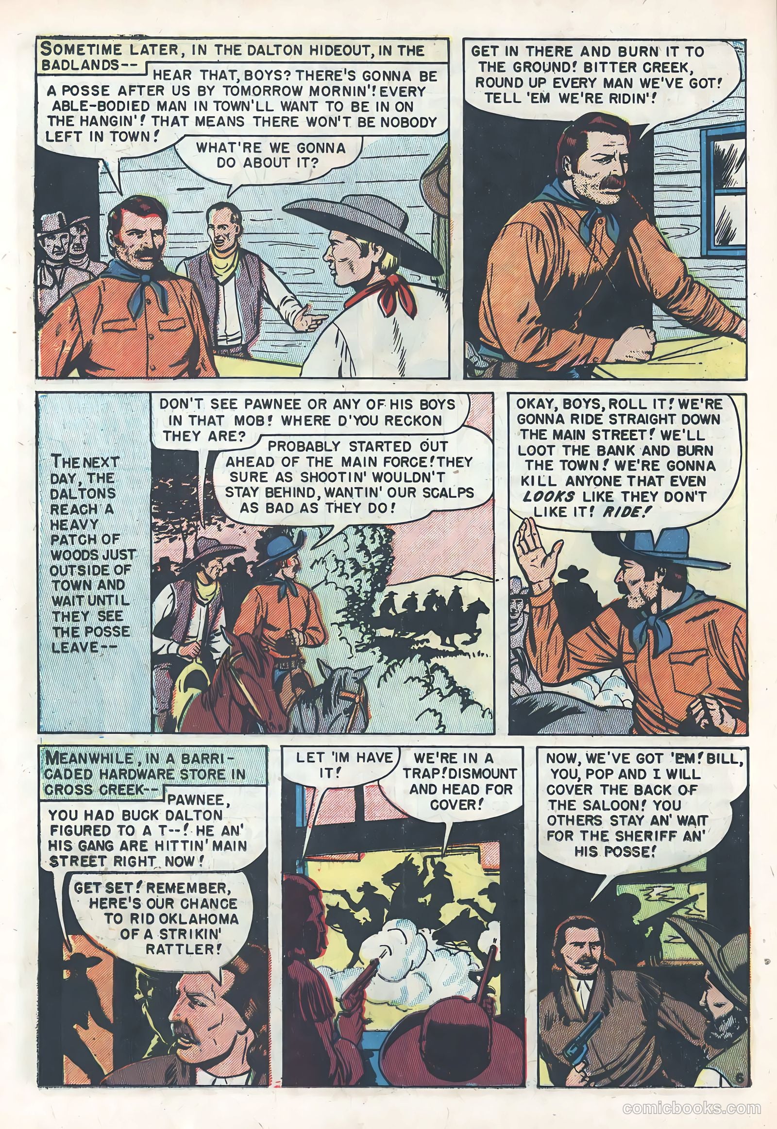 White Chief of the Pawnee Indians #1 (1951) — page 24 of 36