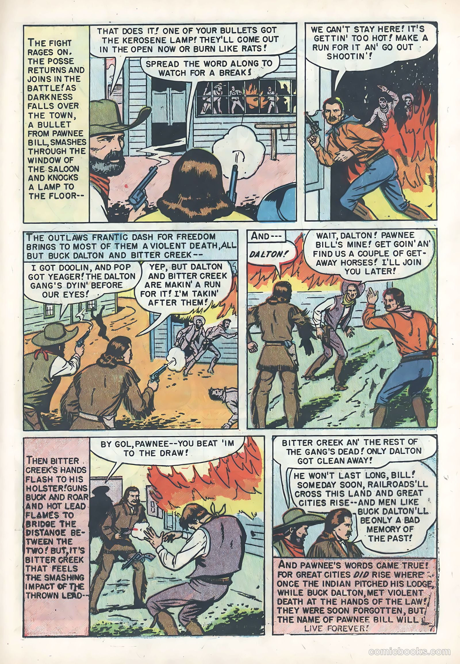 White Chief of the Pawnee Indians #1 (1951) — page 25 of 36