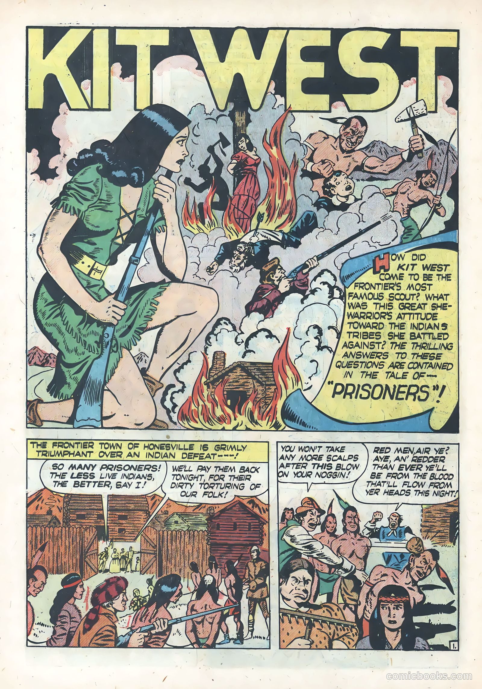 White Chief of the Pawnee Indians #1 (1951) — page 26 of 36