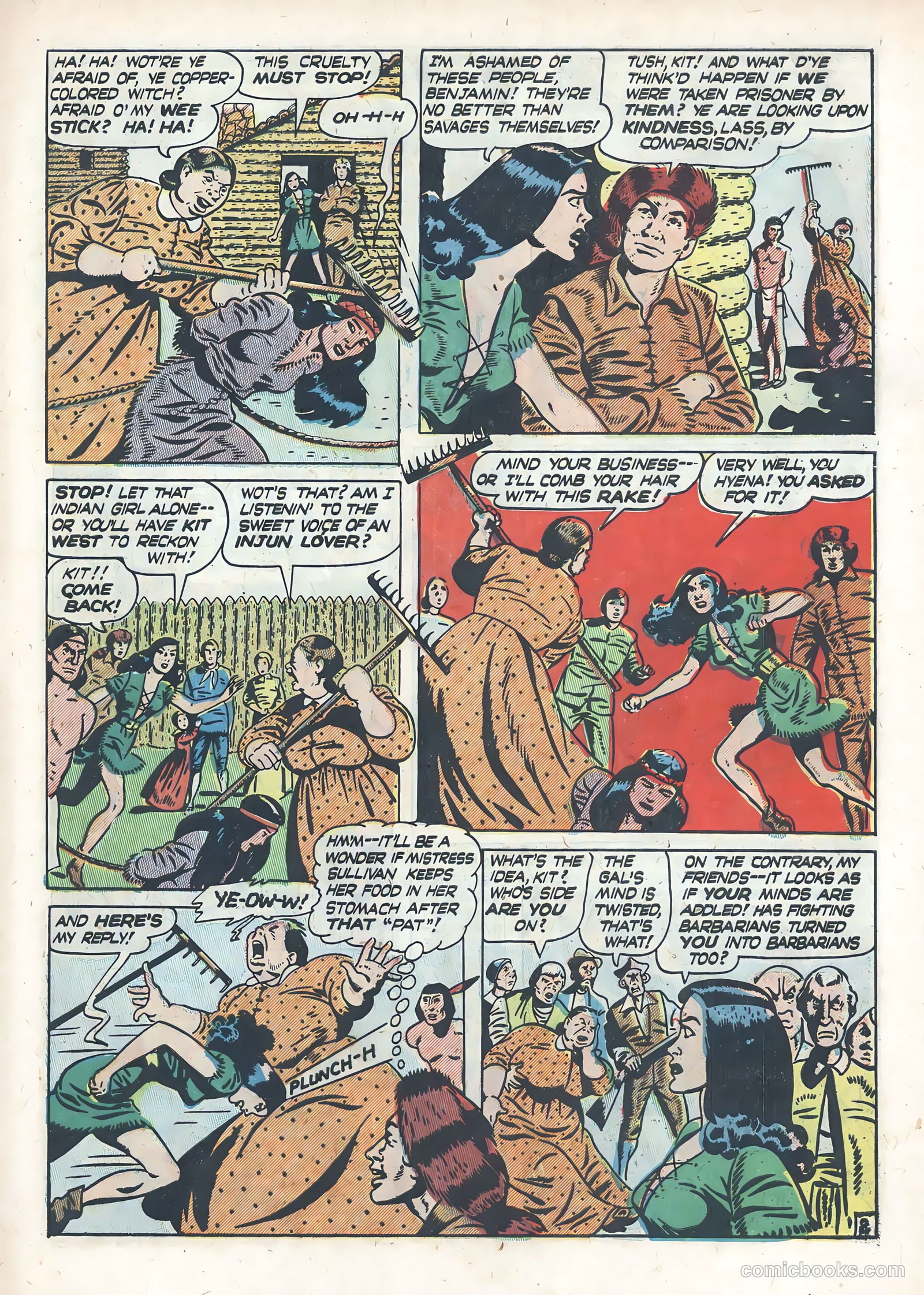 White Chief of the Pawnee Indians #1 (1951) — page 27 of 36