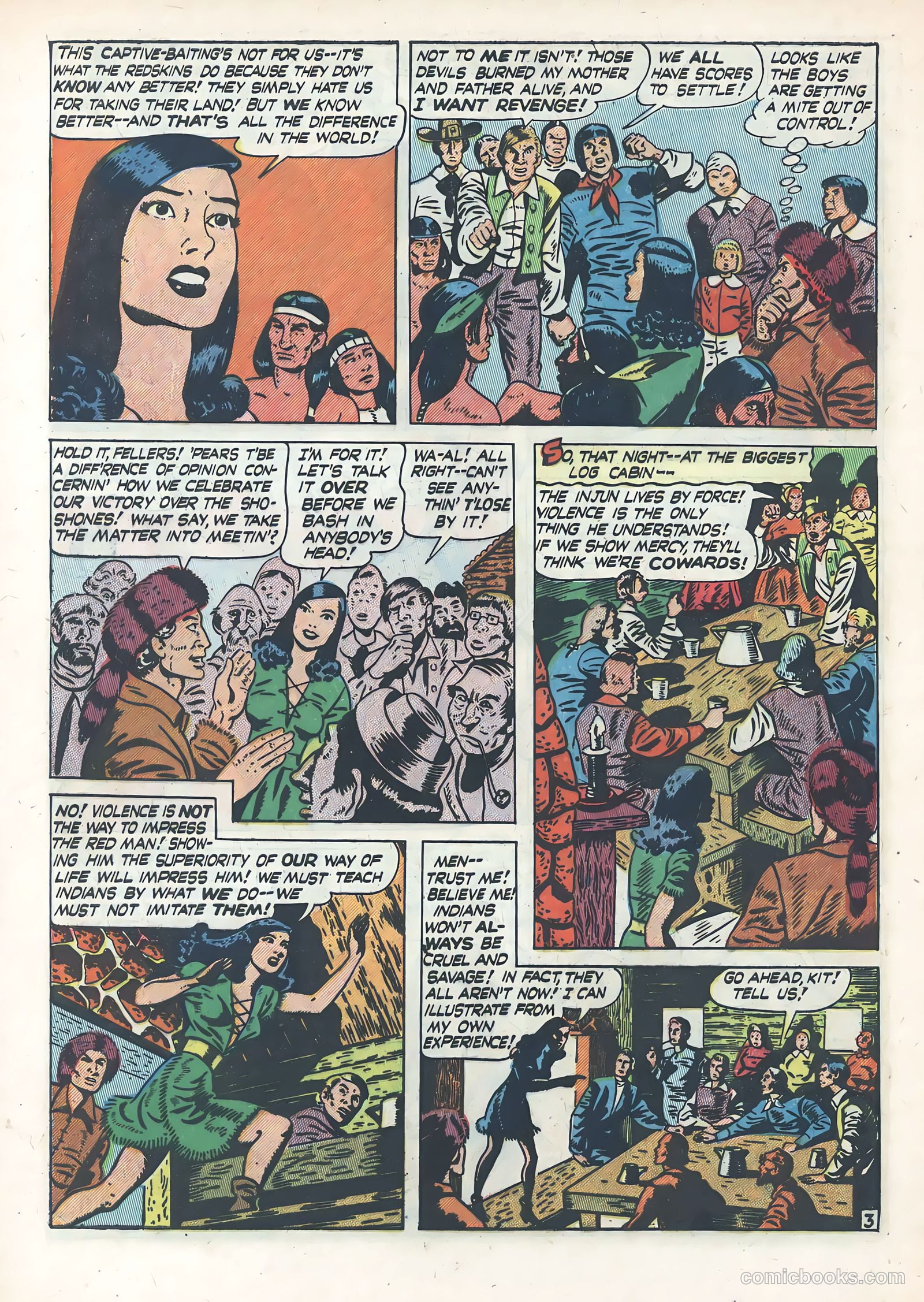 White Chief of the Pawnee Indians #1 (1951) — page 28 of 36
