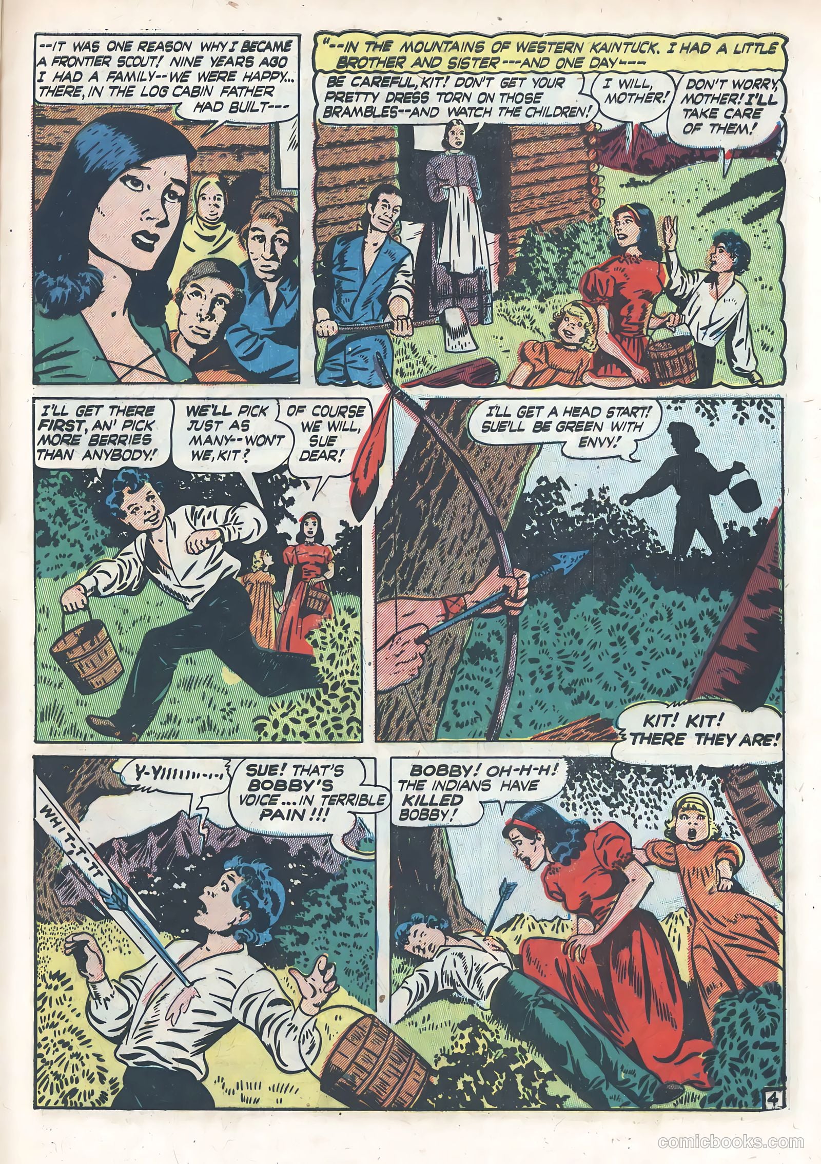 White Chief of the Pawnee Indians #1 (1951) — page 29 of 36