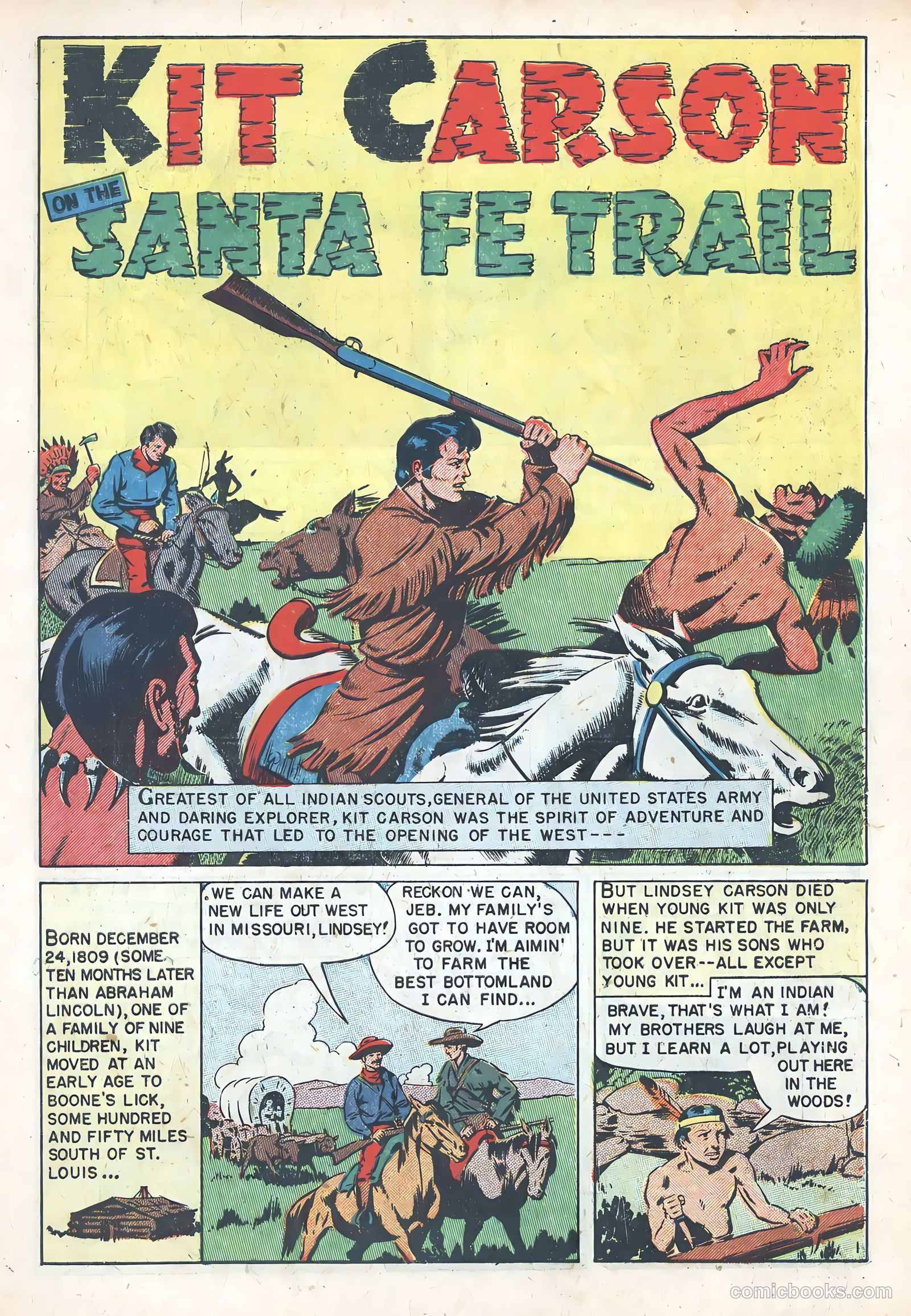 Kit Carson #1 (1963) — page 3 of 36