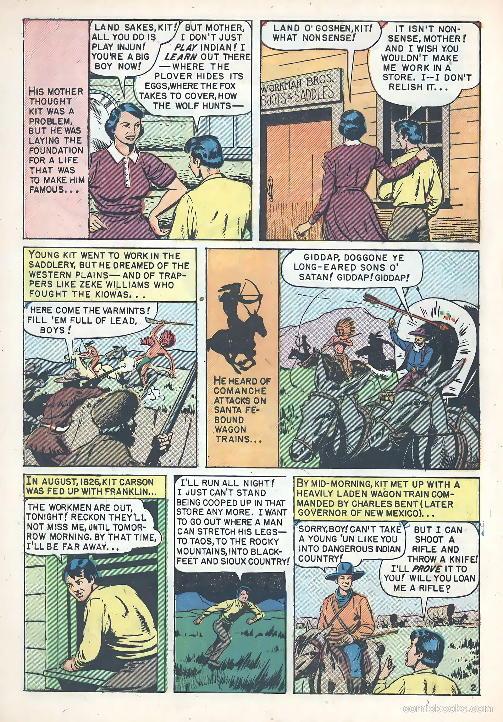 Kit Carson #1 (1963) — page 4 of 36