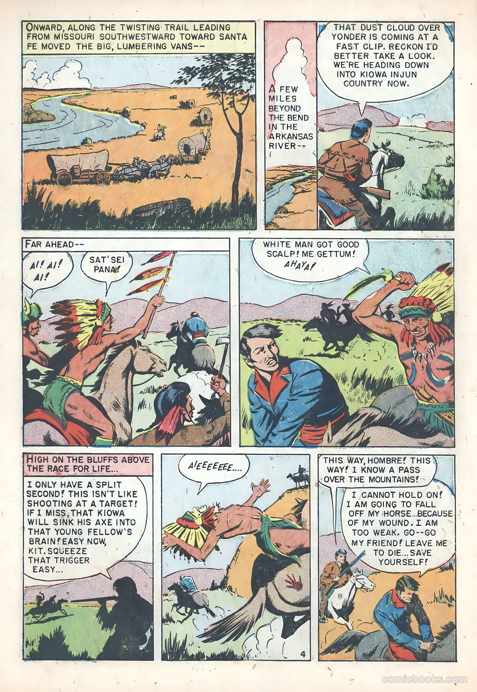 Kit Carson #1 (1963) — page 6 of 36