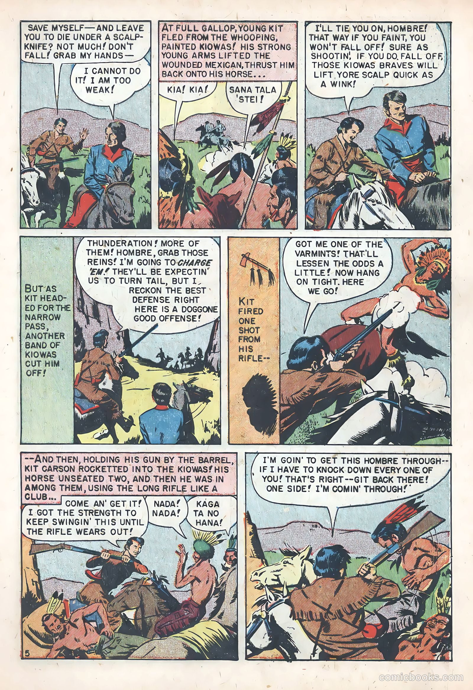 Kit Carson #1 (1963) — page 7 of 36