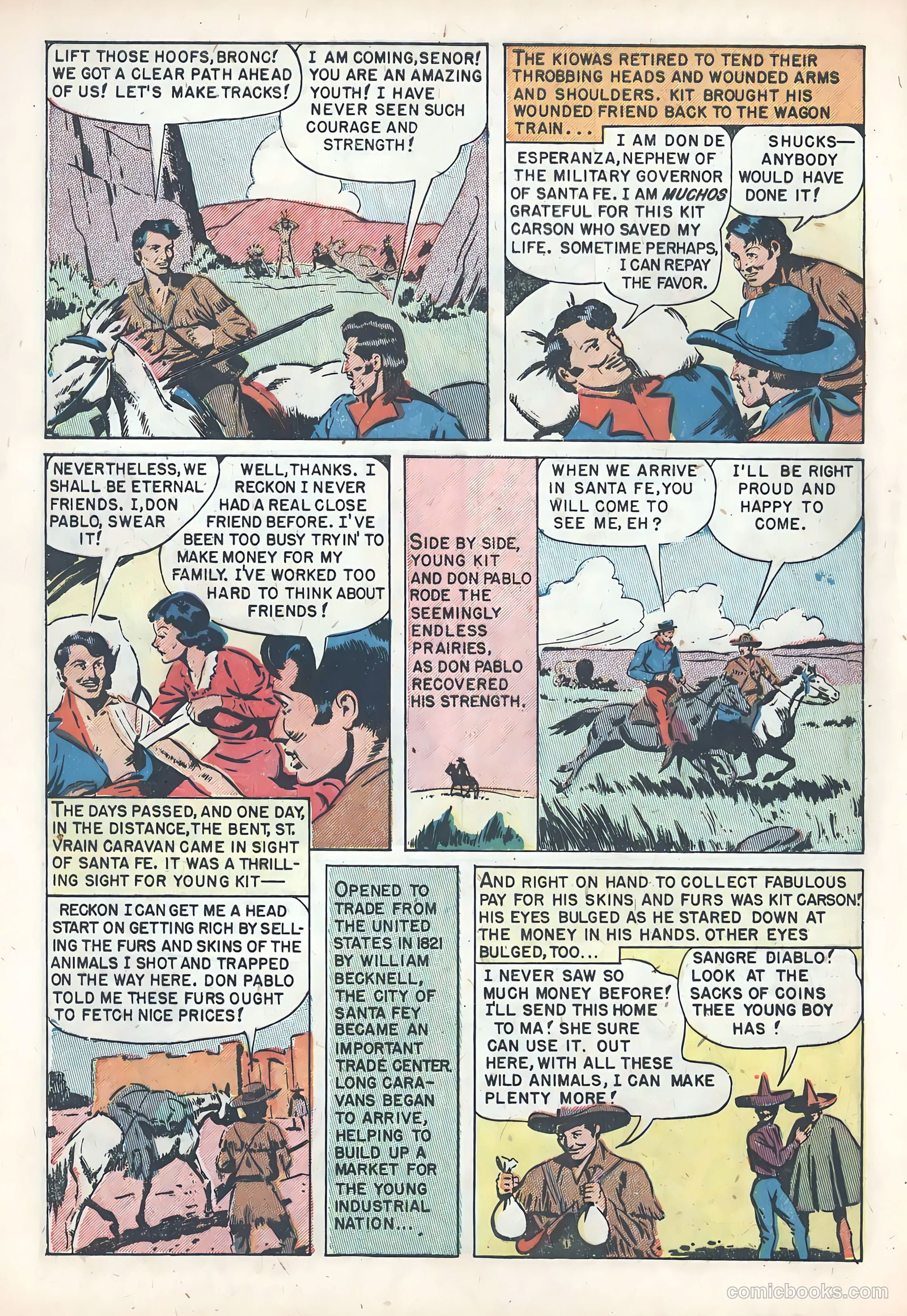 Kit Carson #1 (1963) — page 8 of 36