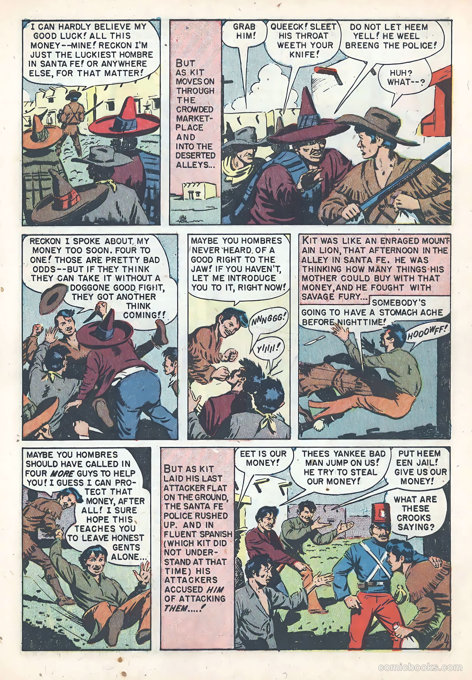Kit Carson #1 (1963) — page 9 of 36