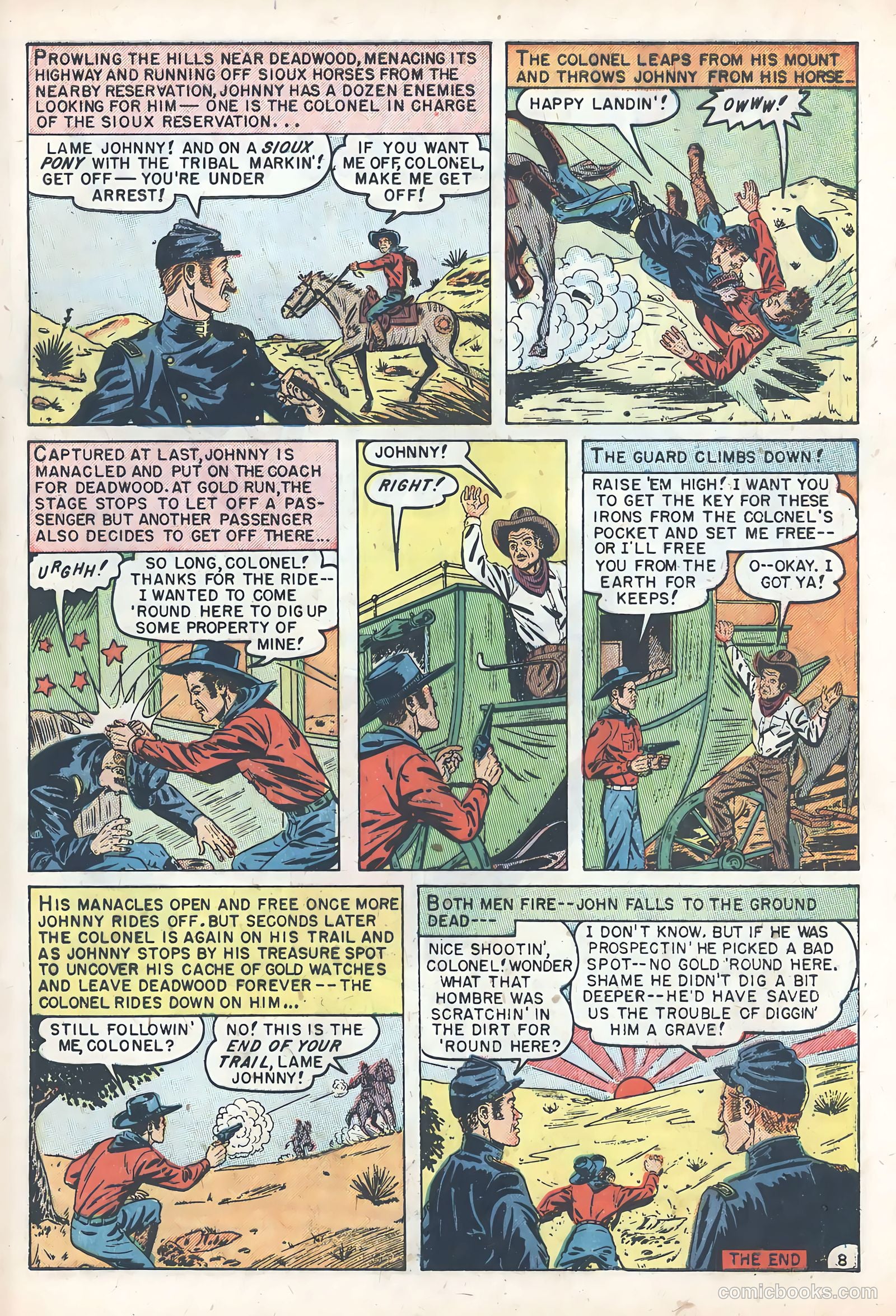 Kit Carson #1 (1963) — page 33 of 36