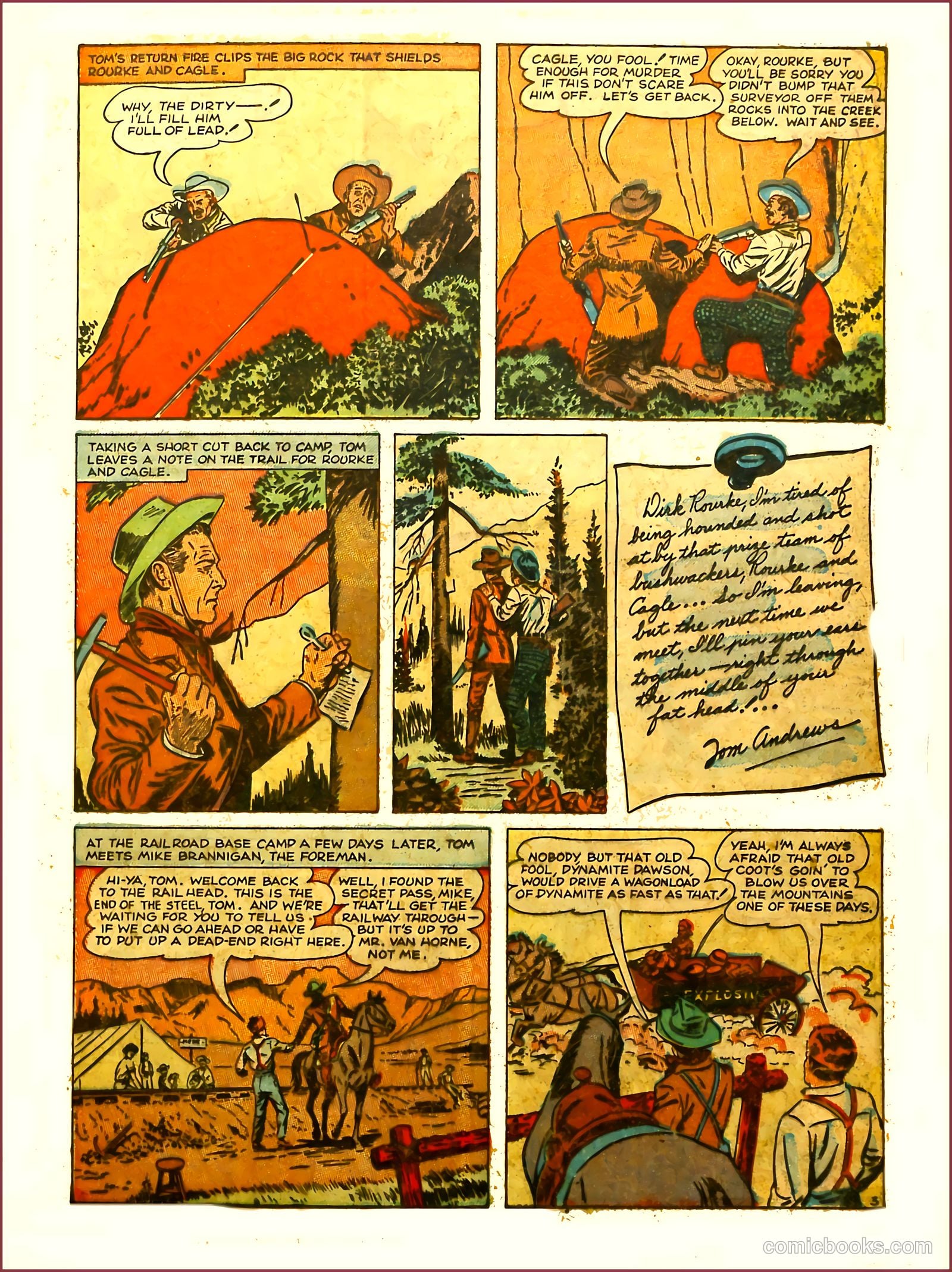 Prize Comics Western #76 (1950) — page 5 of 52