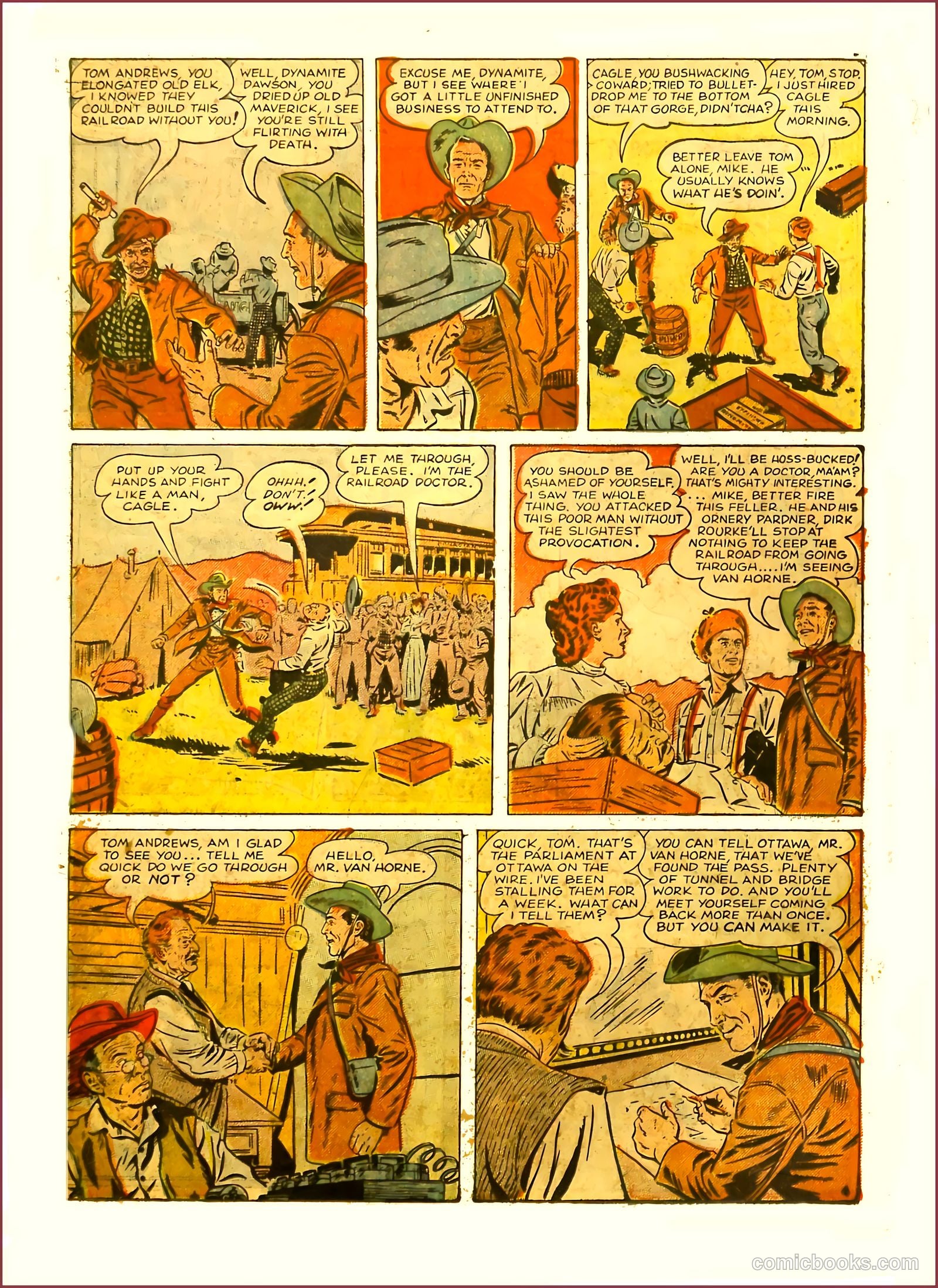 Prize Comics Western #76 (1950) — page 6 of 52