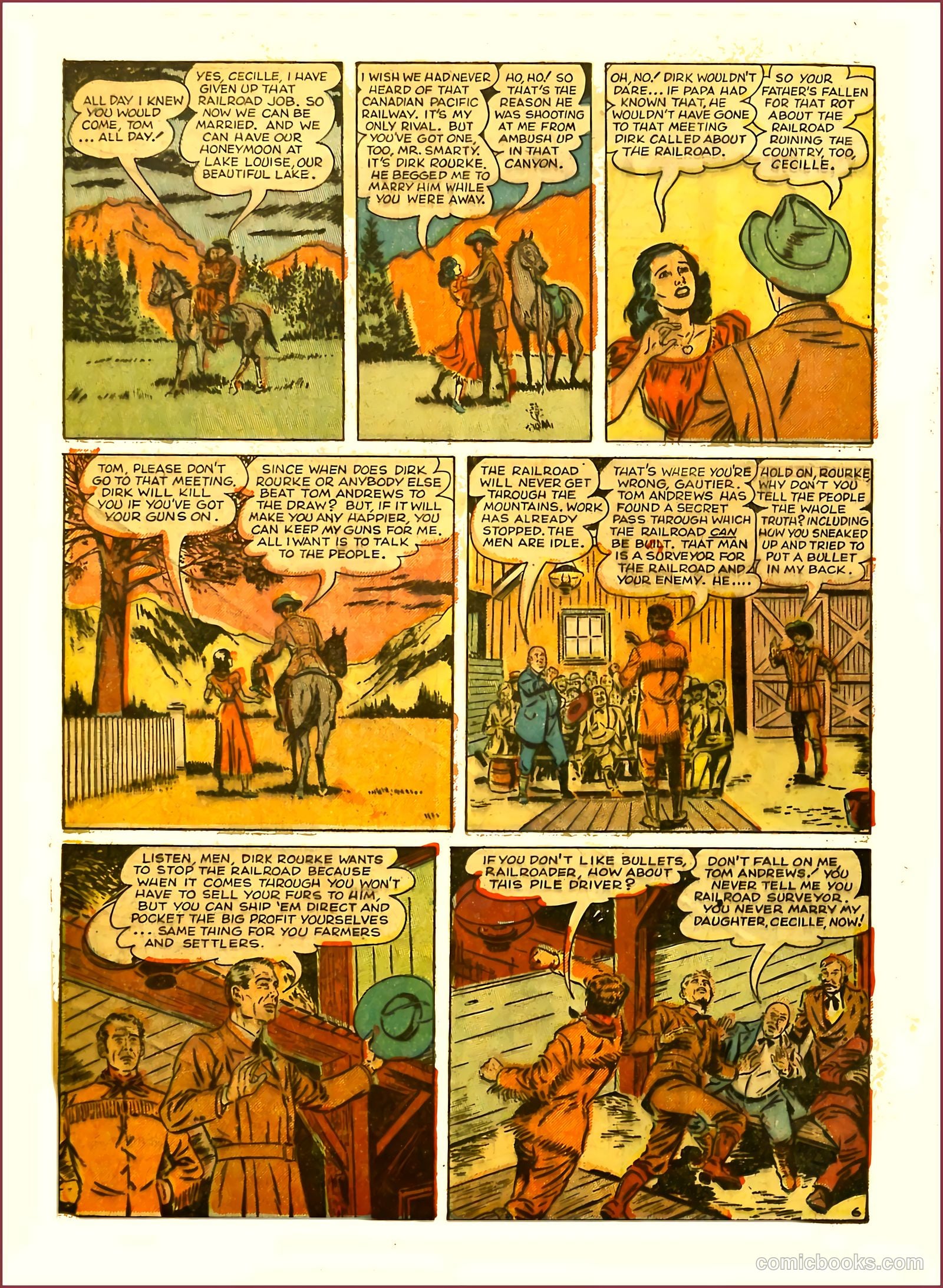 Prize Comics Western #76 (1950) — page 8 of 52