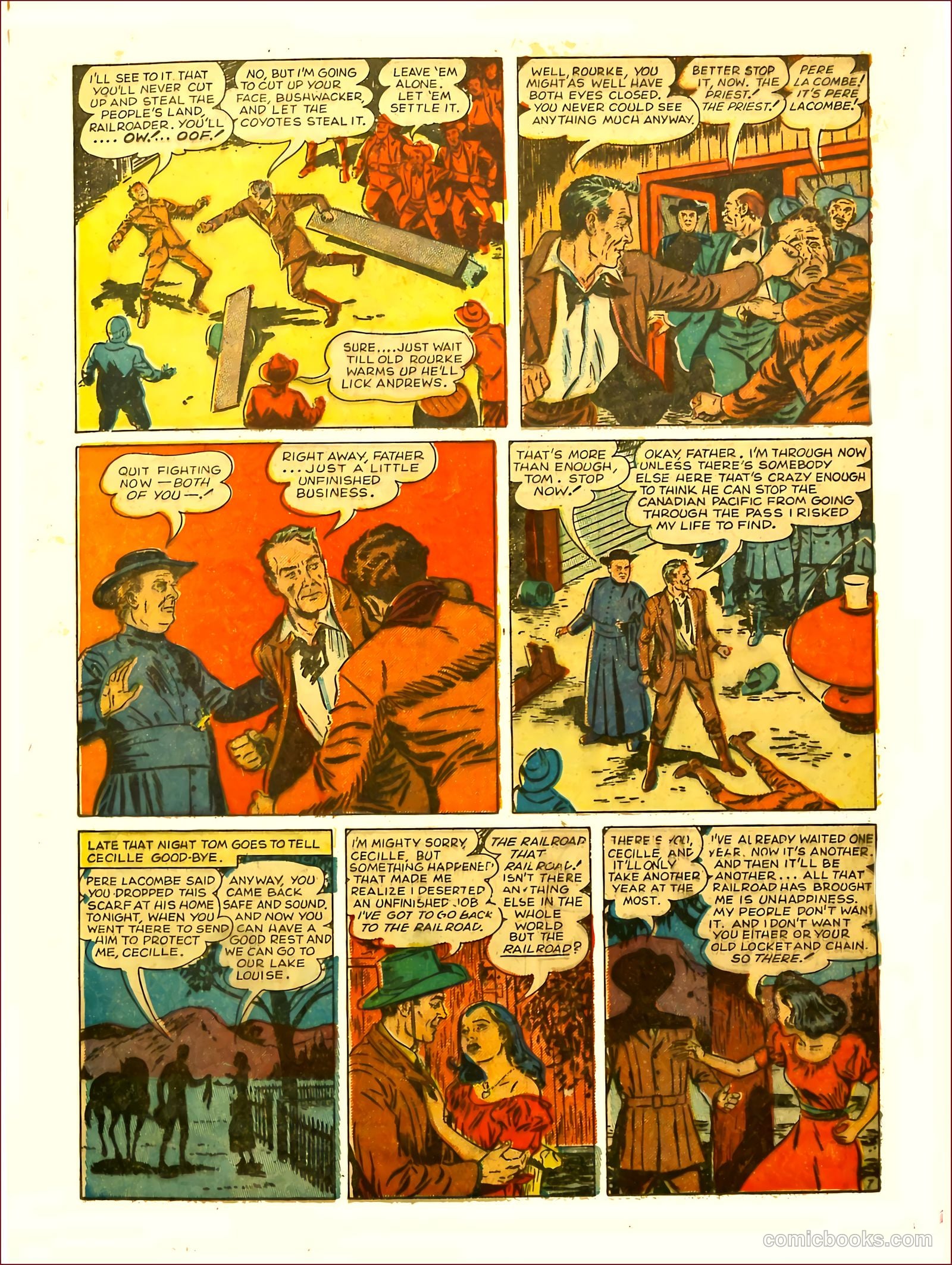 Prize Comics Western #76 (1950) — page 9 of 52