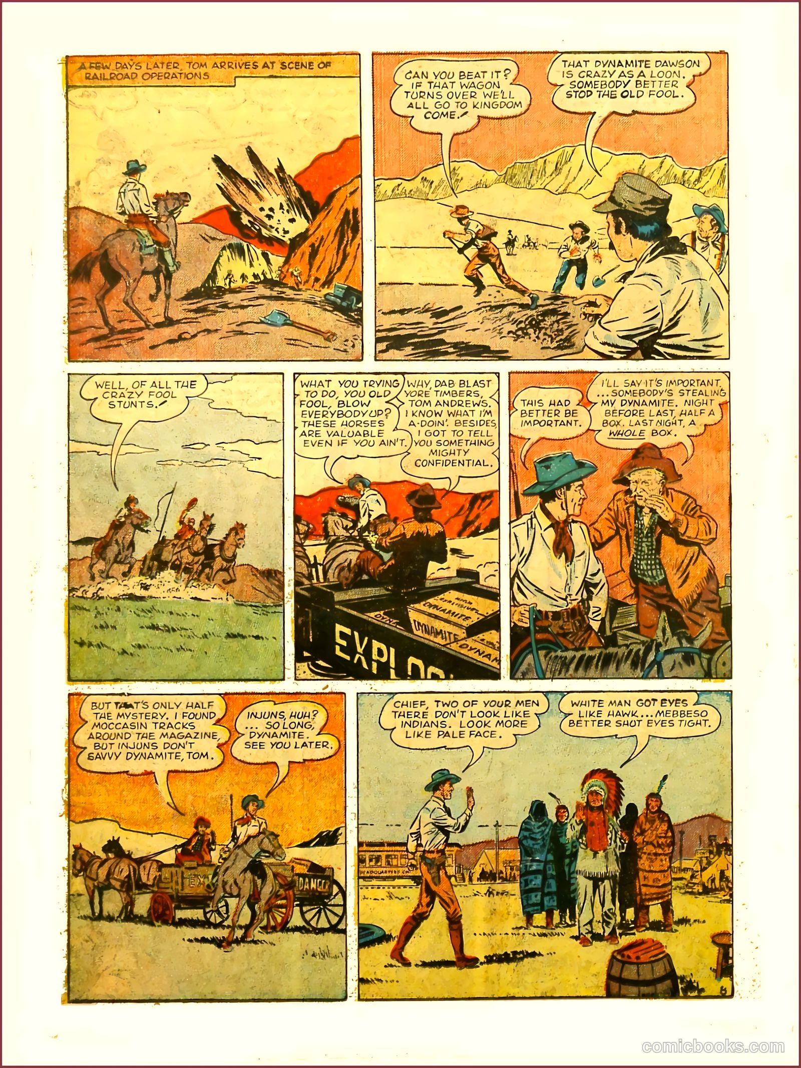 Prize Comics Western #76 (1950) — page 10 of 52