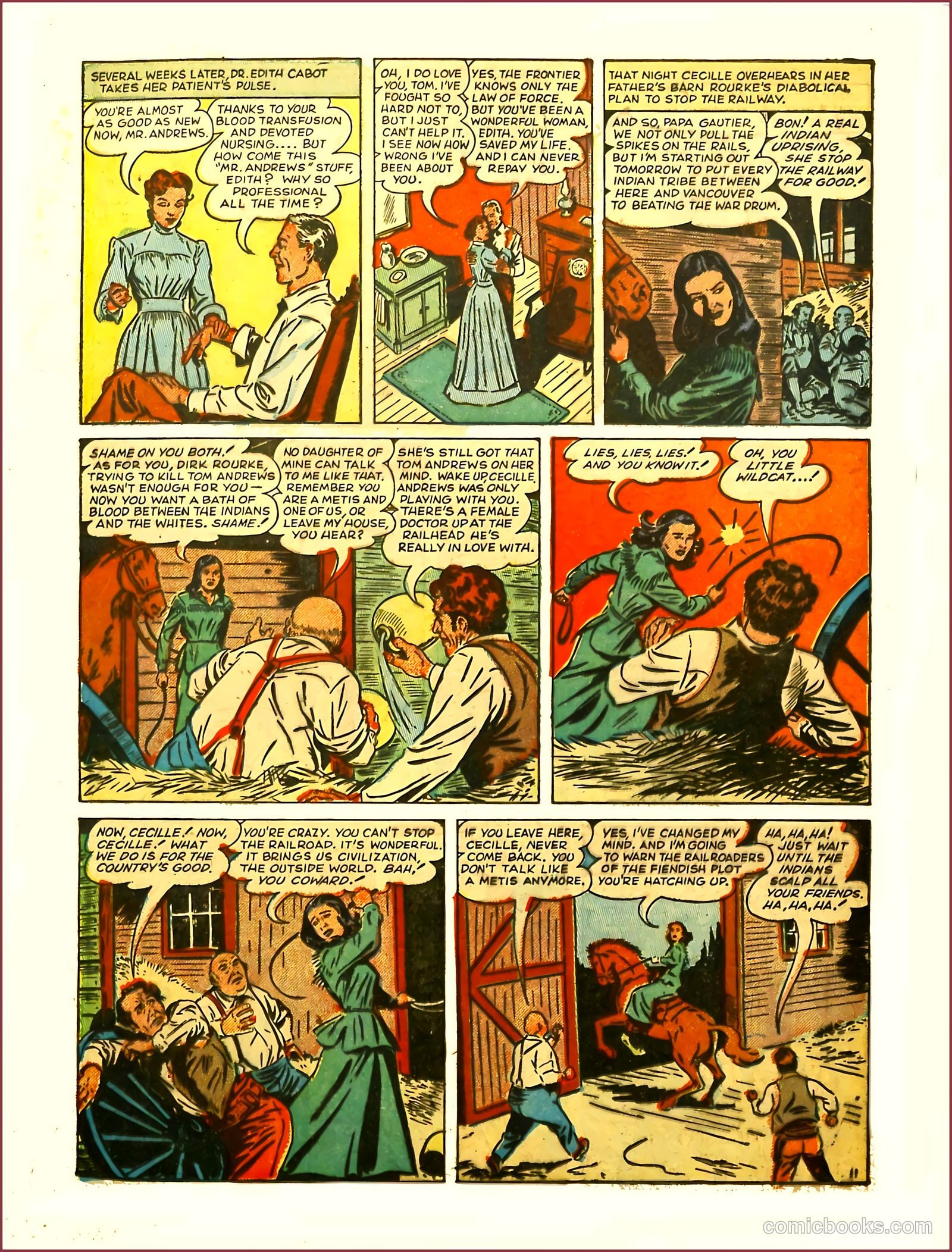 Prize Comics Western #76 (1950) — page 13 of 52