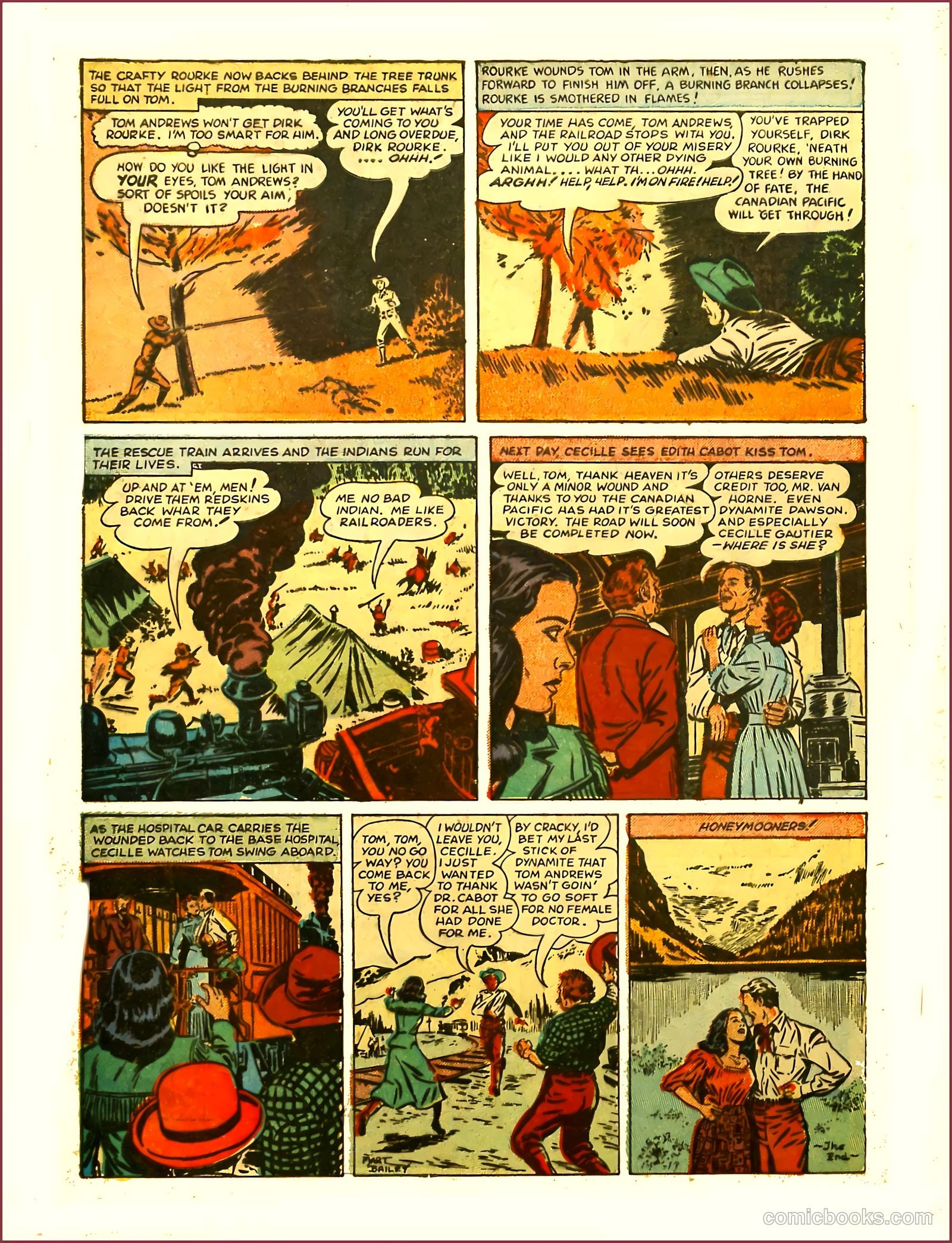Prize Comics Western #76 (1950) — page 16 of 52