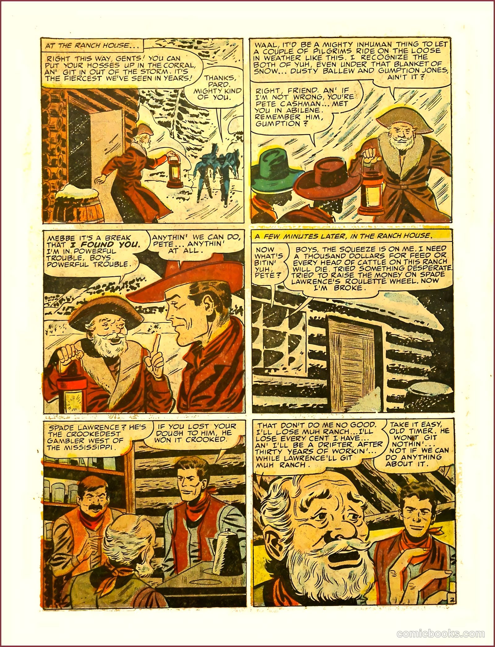 Prize Comics Western #76 (1950) — page 18 of 52