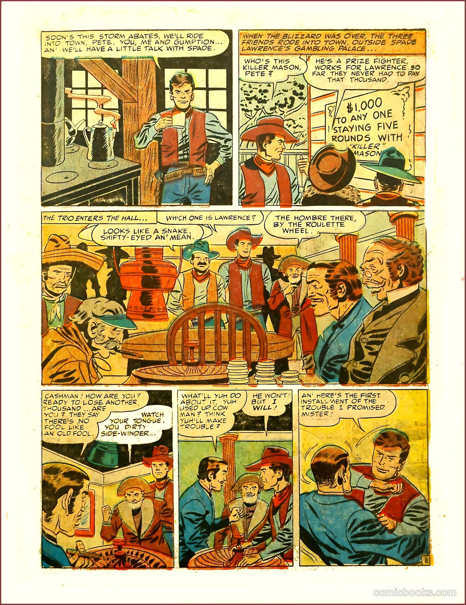 Prize Comics Western #76 (1950) — page 19 of 52