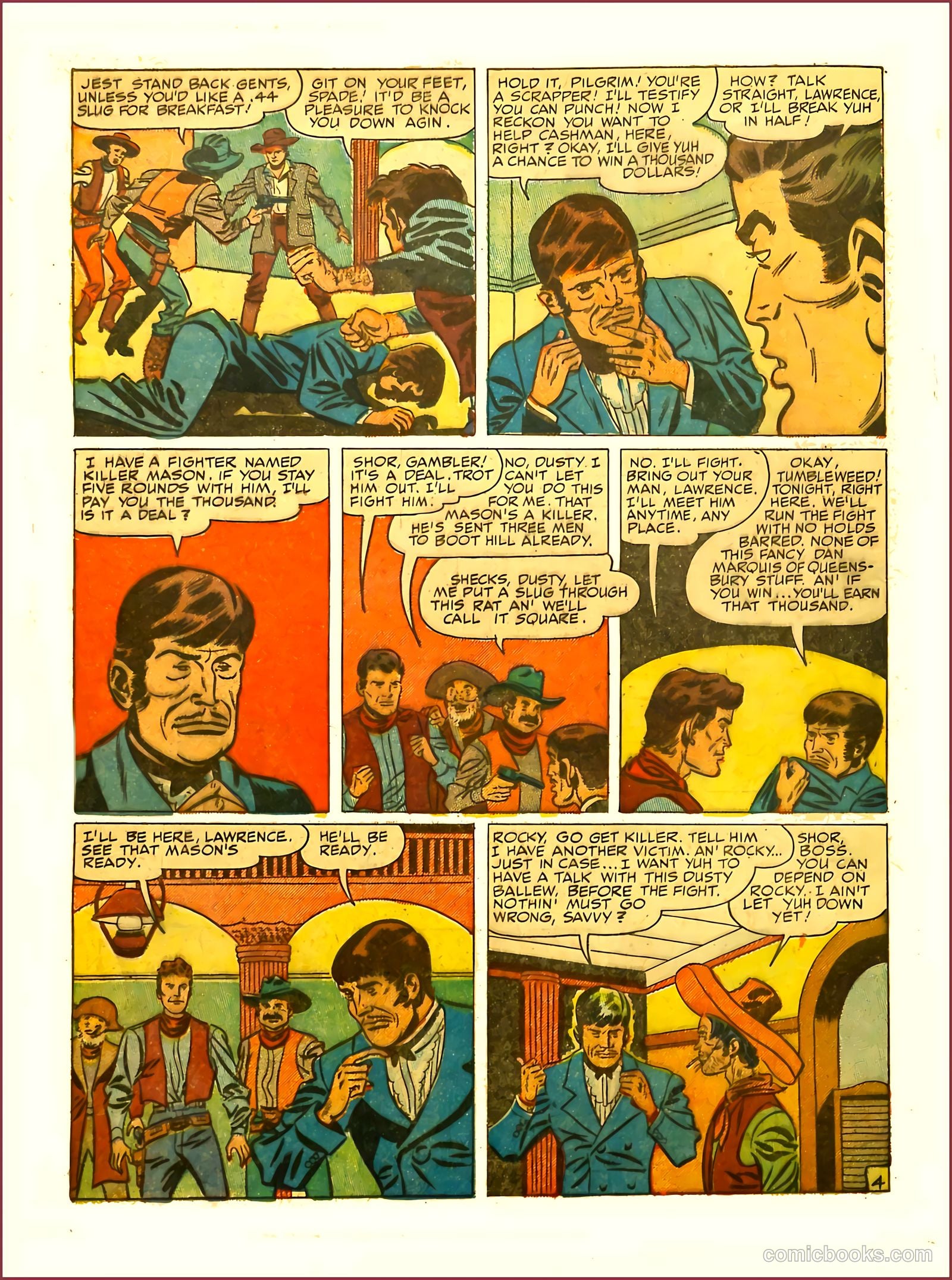 Prize Comics Western #76 (1950) — page 20 of 52