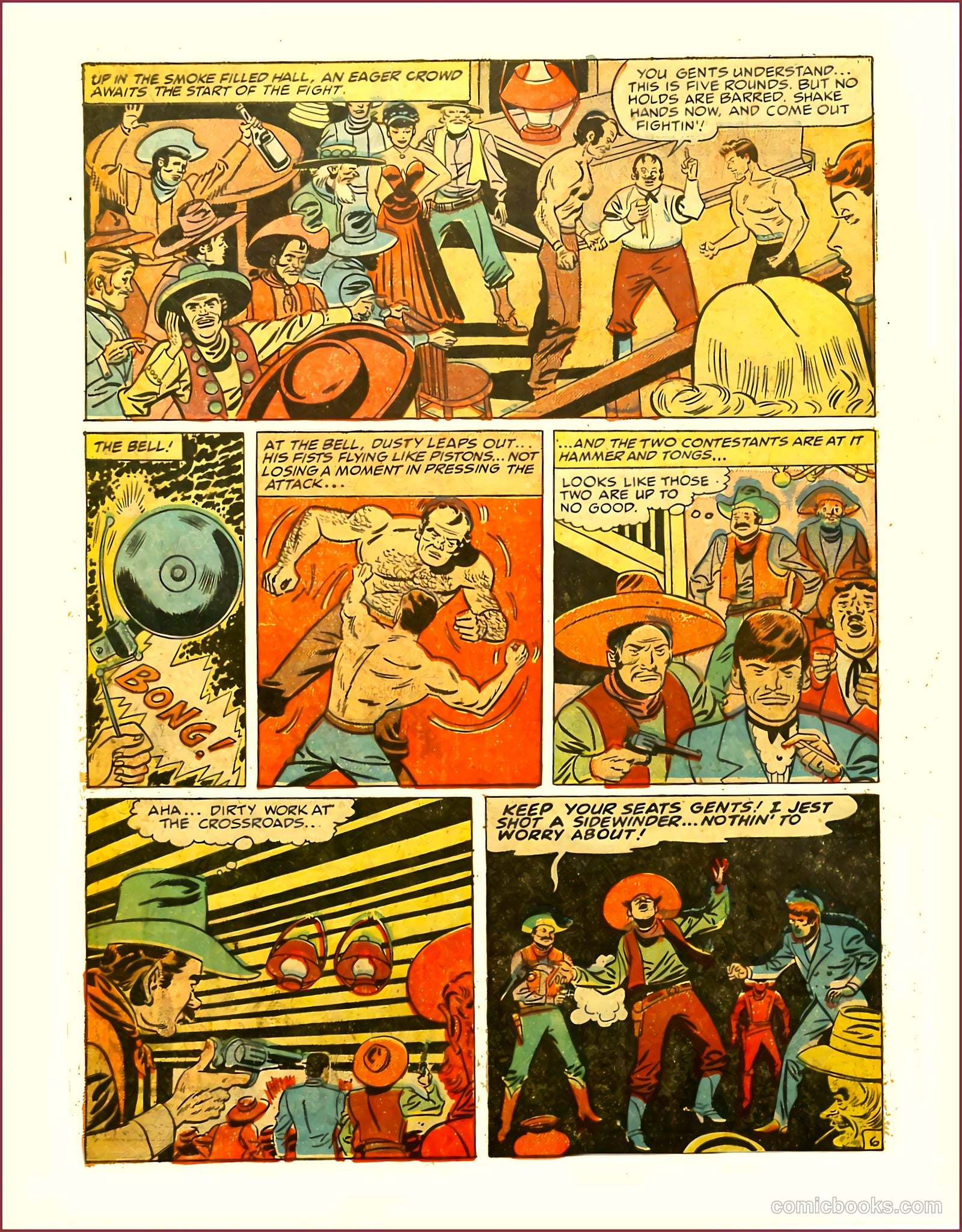 Prize Comics Western #76 (1950) — page 22 of 52