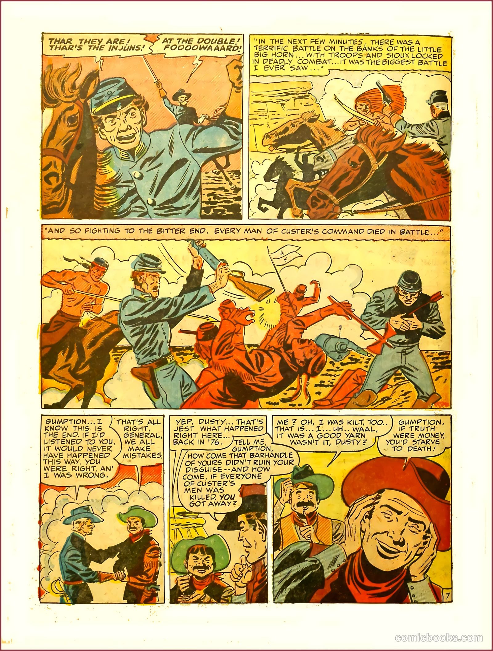 Prize Comics Western #76 (1950) — page 30 of 52