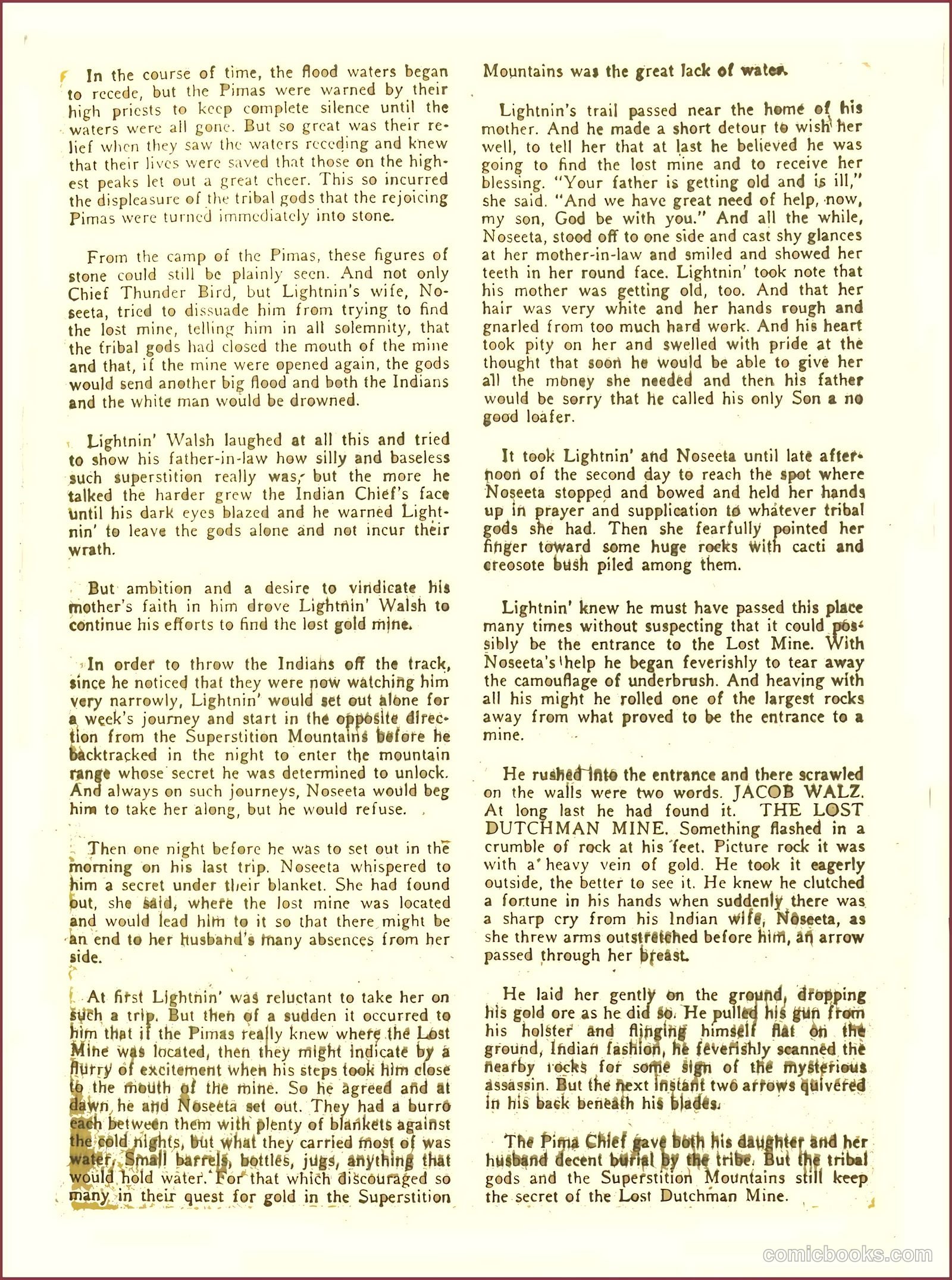 Prize Comics Western #76 (1950) — page 33 of 52
