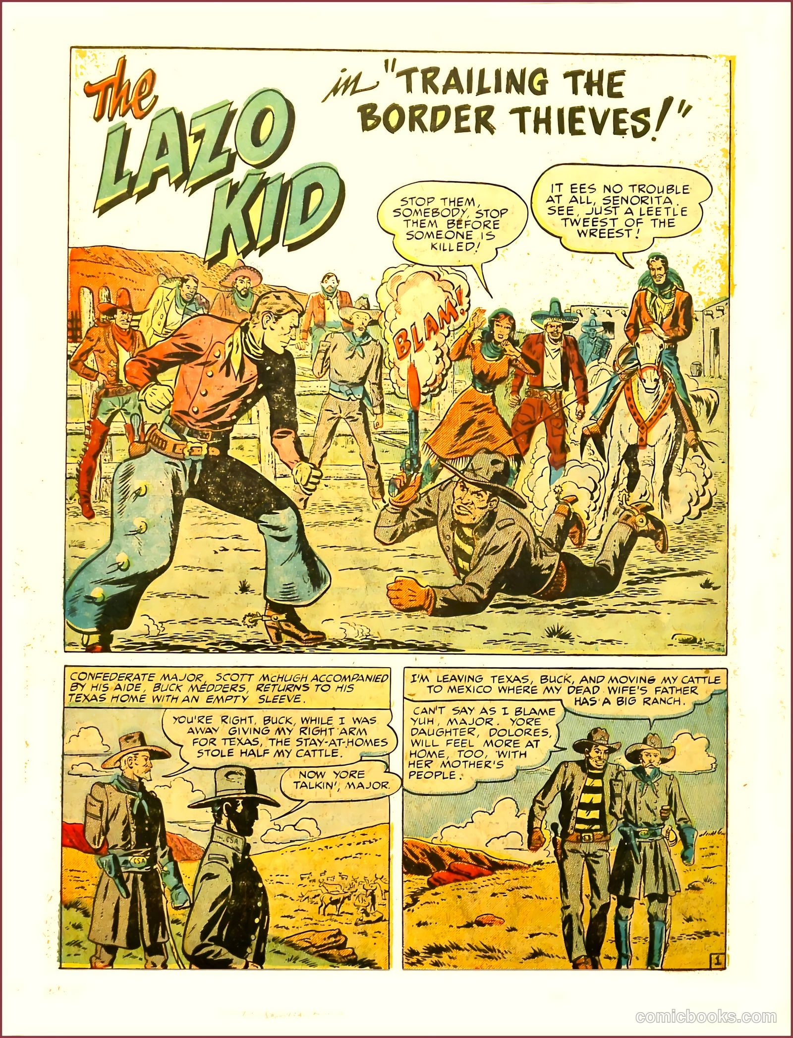 Prize Comics Western #76 (1950) — page 34 of 52