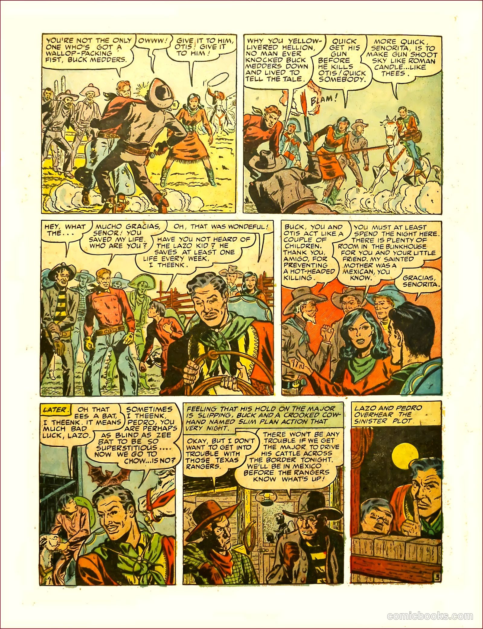 Prize Comics Western #76 (1950) — page 36 of 52