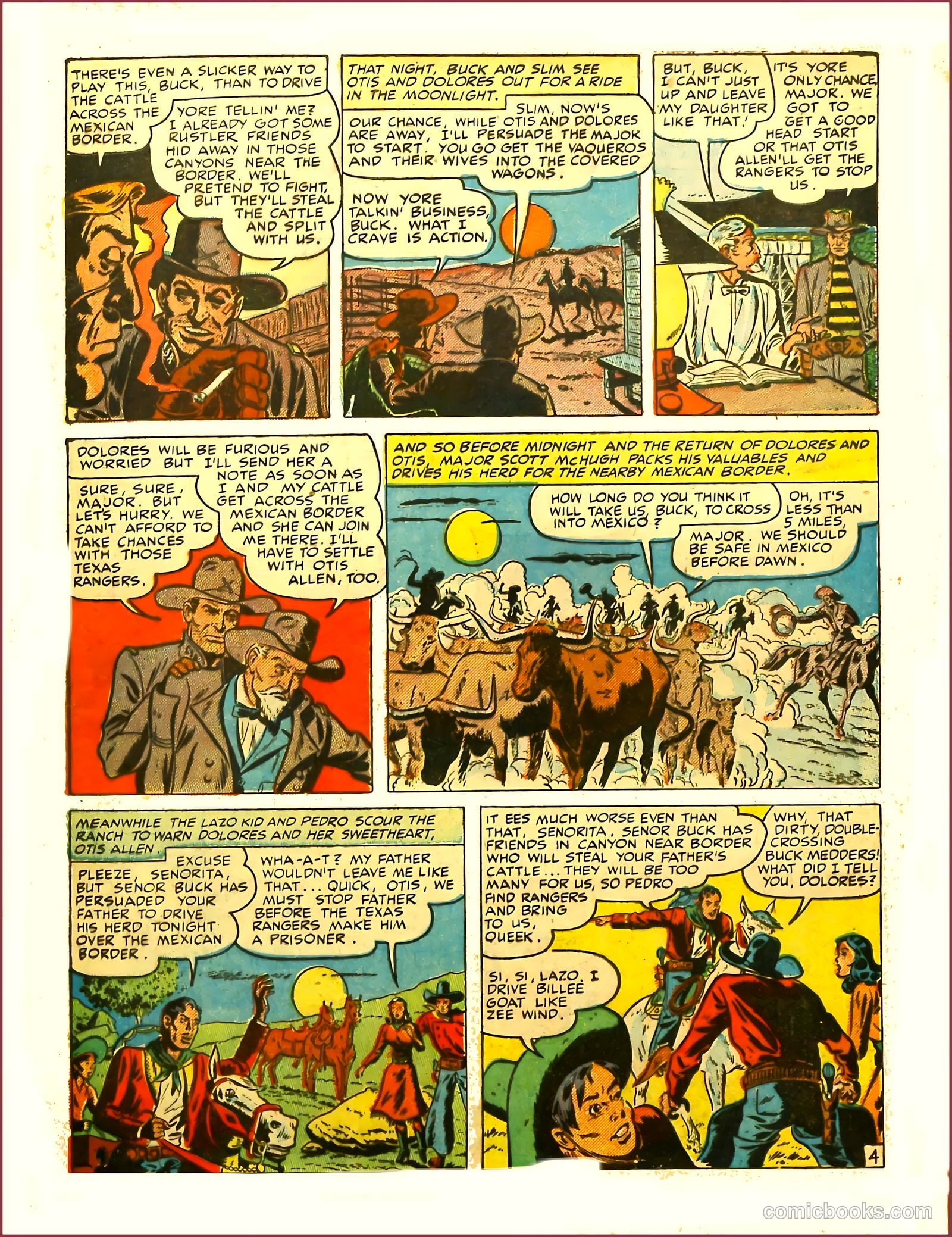 Prize Comics Western #76 (1950) — page 37 of 52