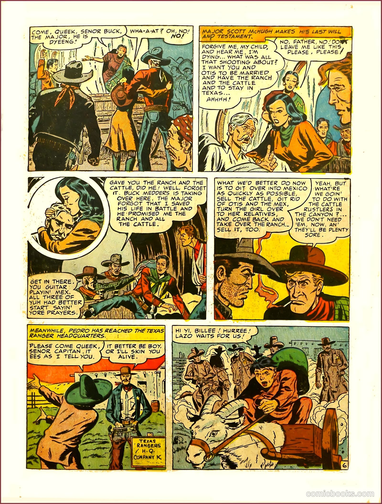 Prize Comics Western #76 (1950) — page 39 of 52