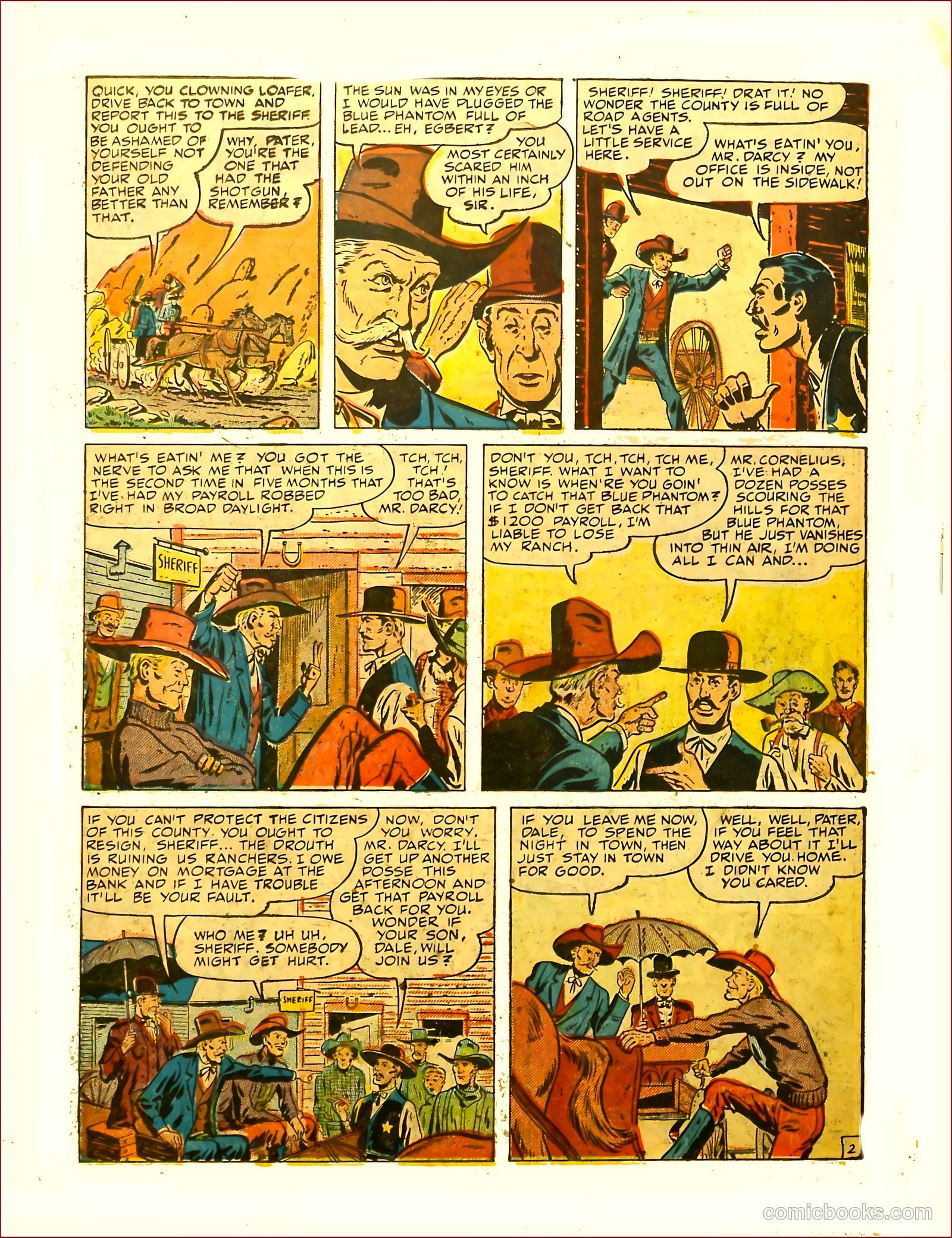 Prize Comics Western #76 (1950) — page 42 of 52