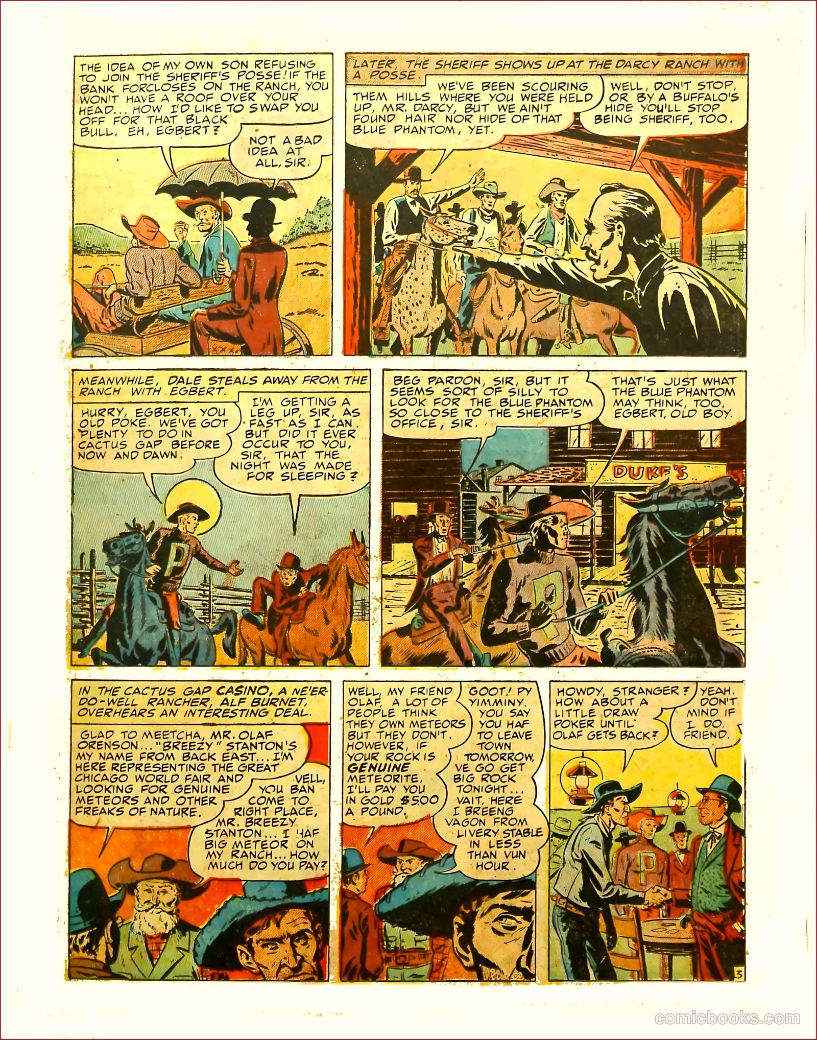 Prize Comics Western #76 (1950) — page 43 of 52