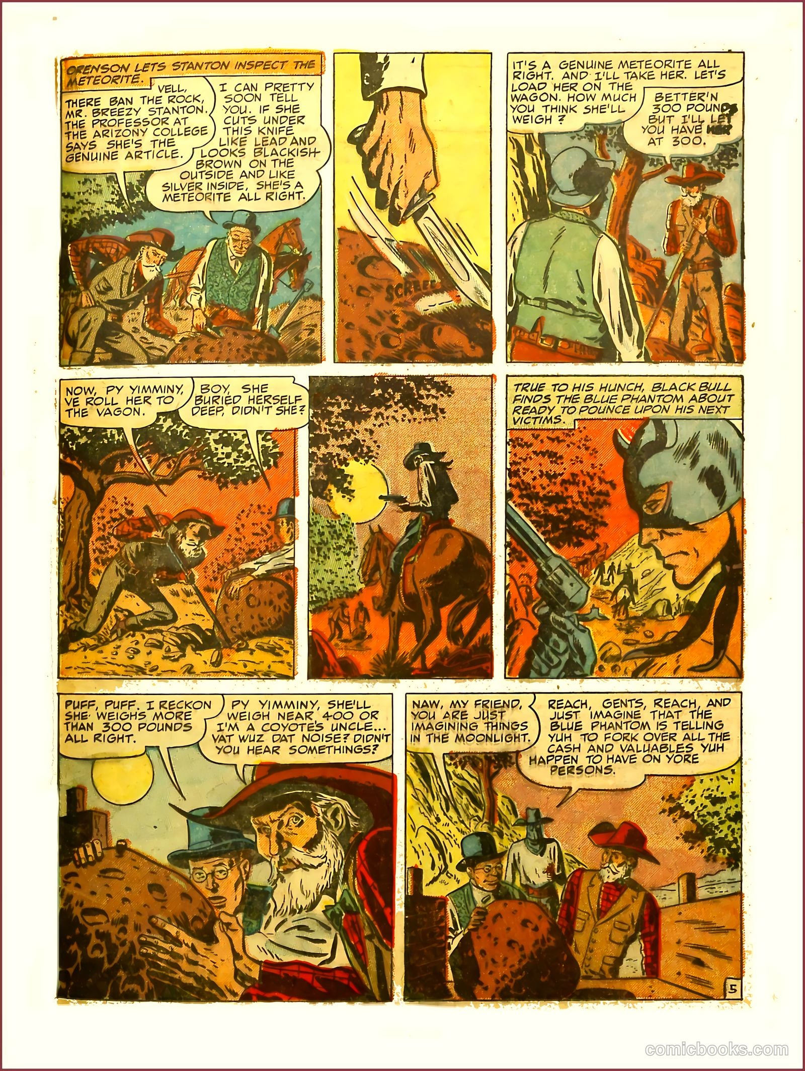 Prize Comics Western #76 (1950) — page 45 of 52