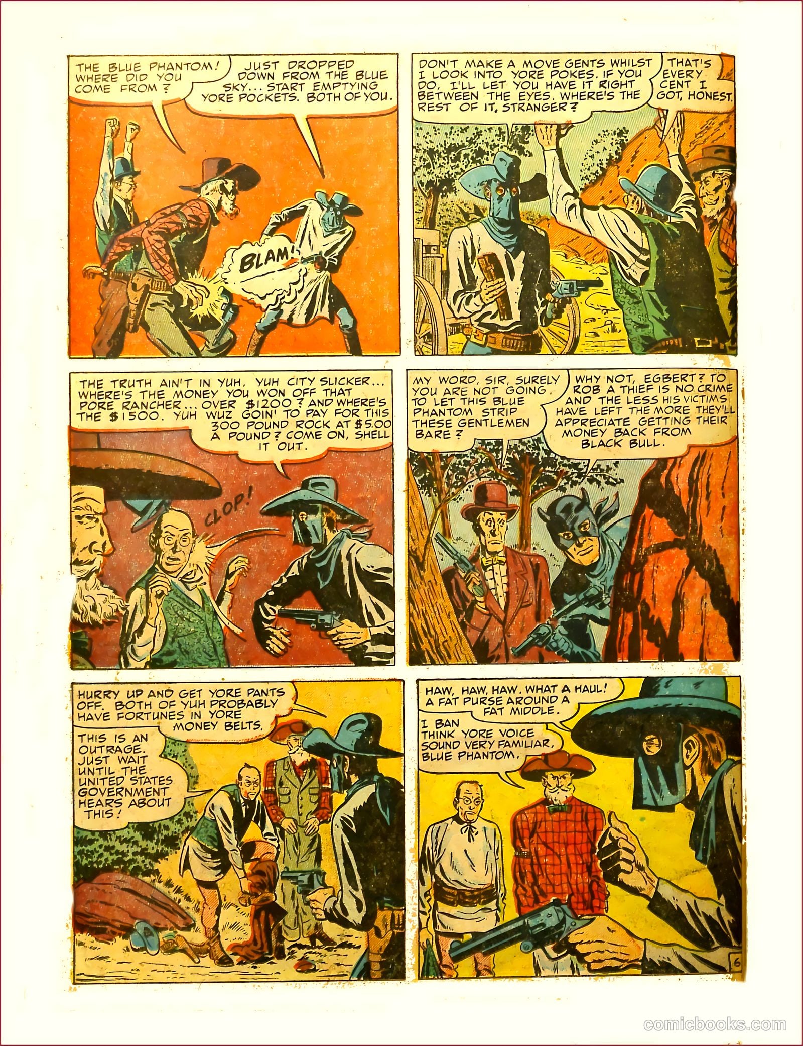 Prize Comics Western #76 (1950) — page 46 of 52