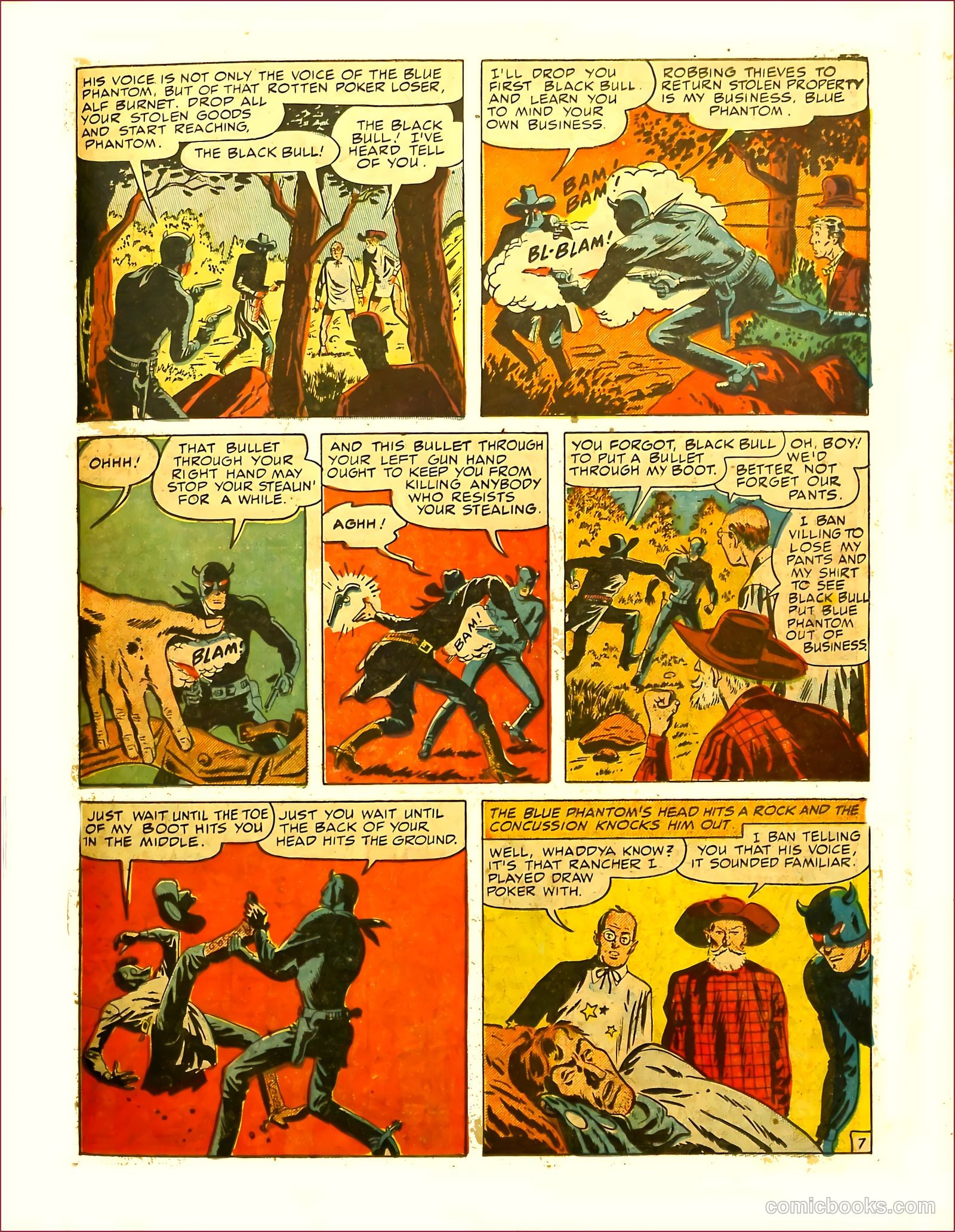 Prize Comics Western #76 (1950) — page 47 of 52