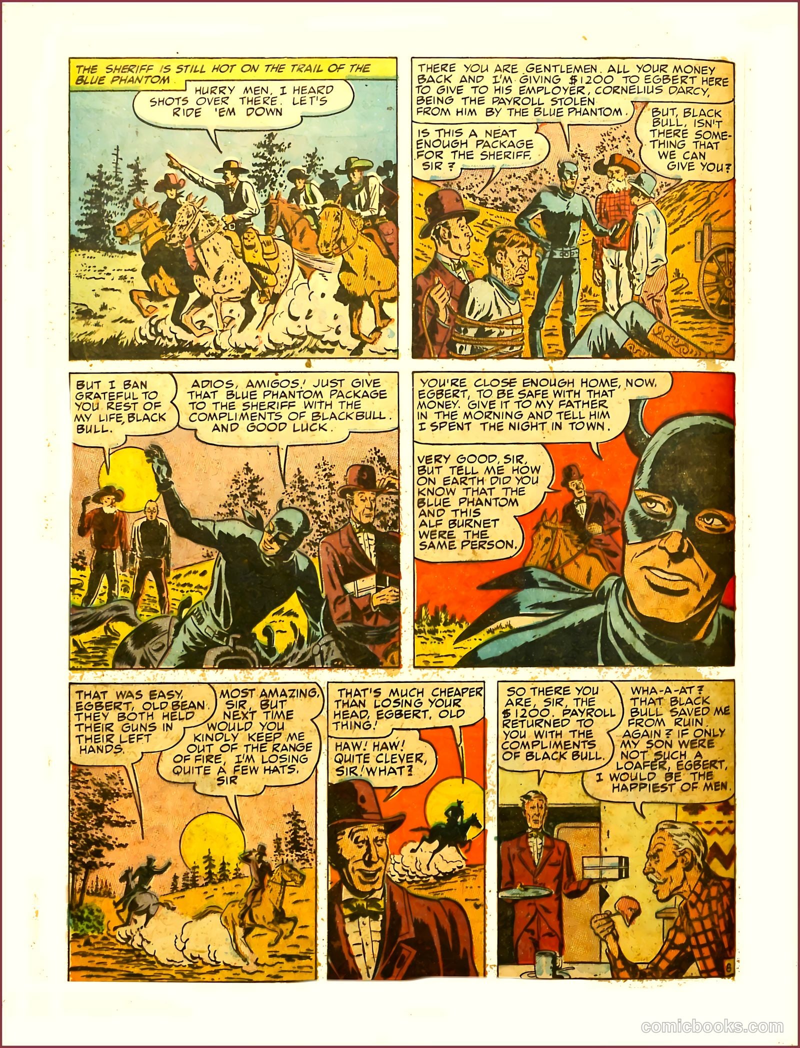 Prize Comics Western #76 (1950) — page 48 of 52