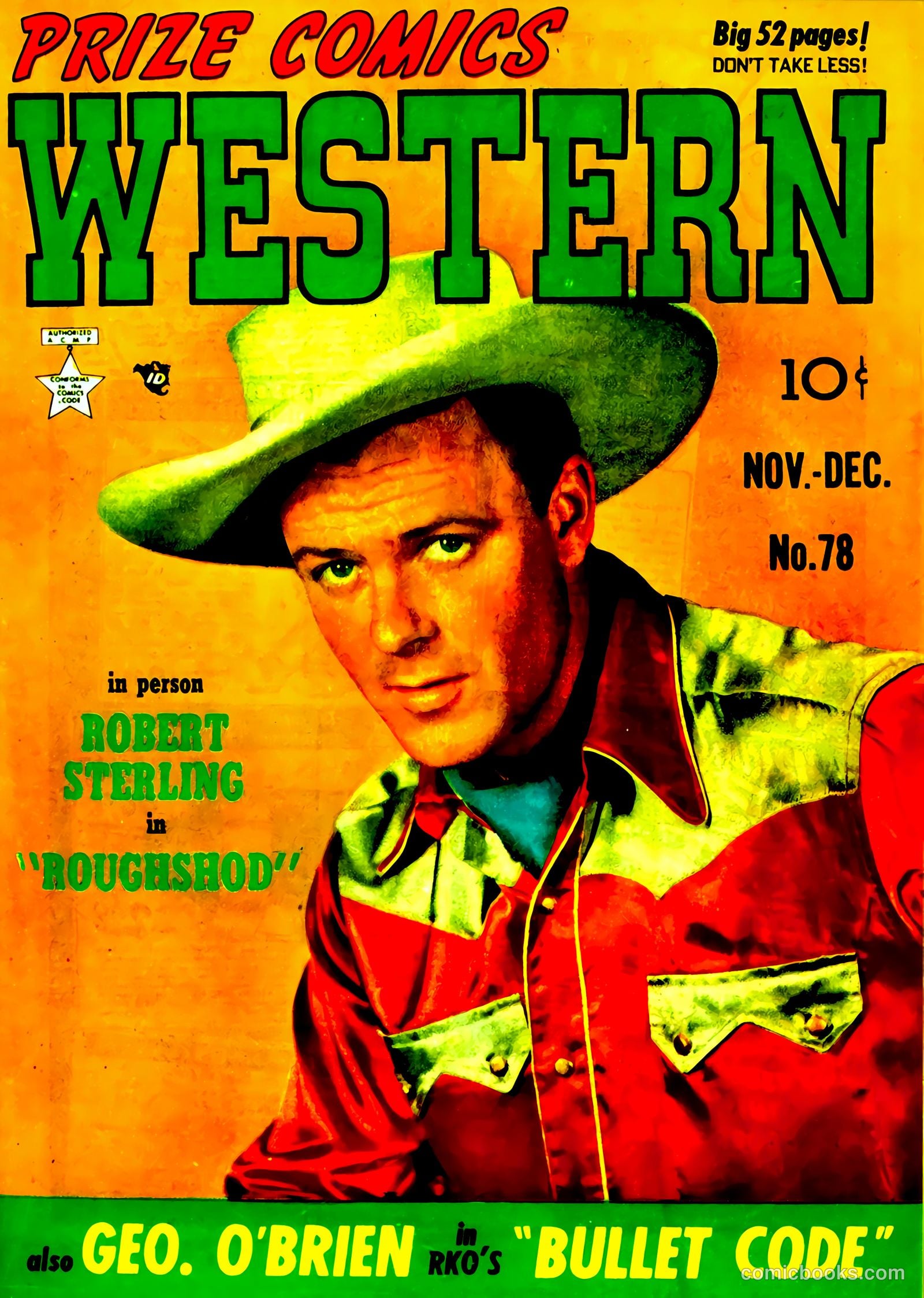 Prize Comics Western #78