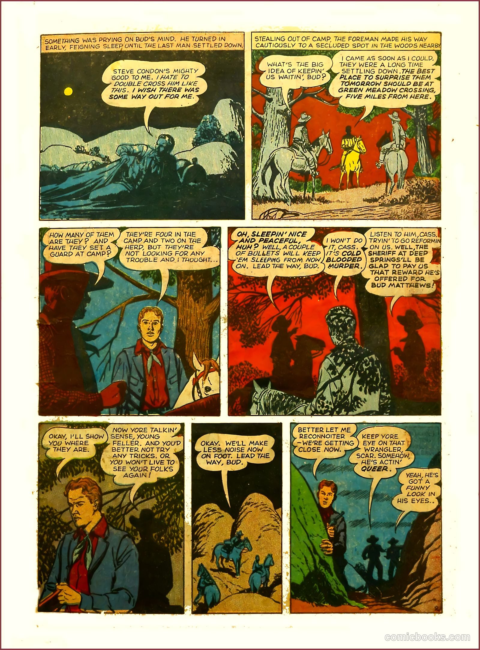 Prize Comics Western #78 (1950) — page 9 of 52