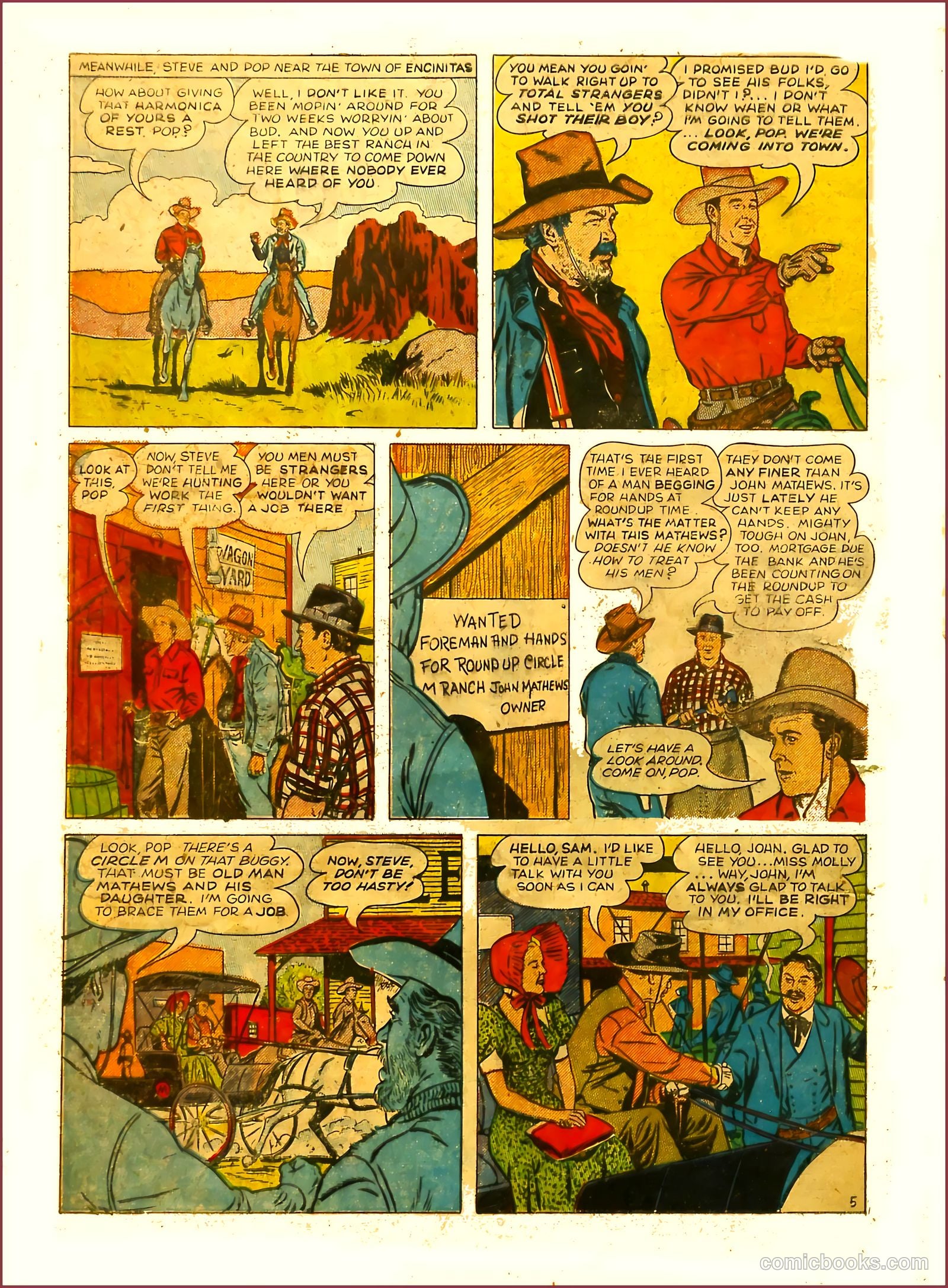 Prize Comics Western #78 (1950) — page 12 of 52