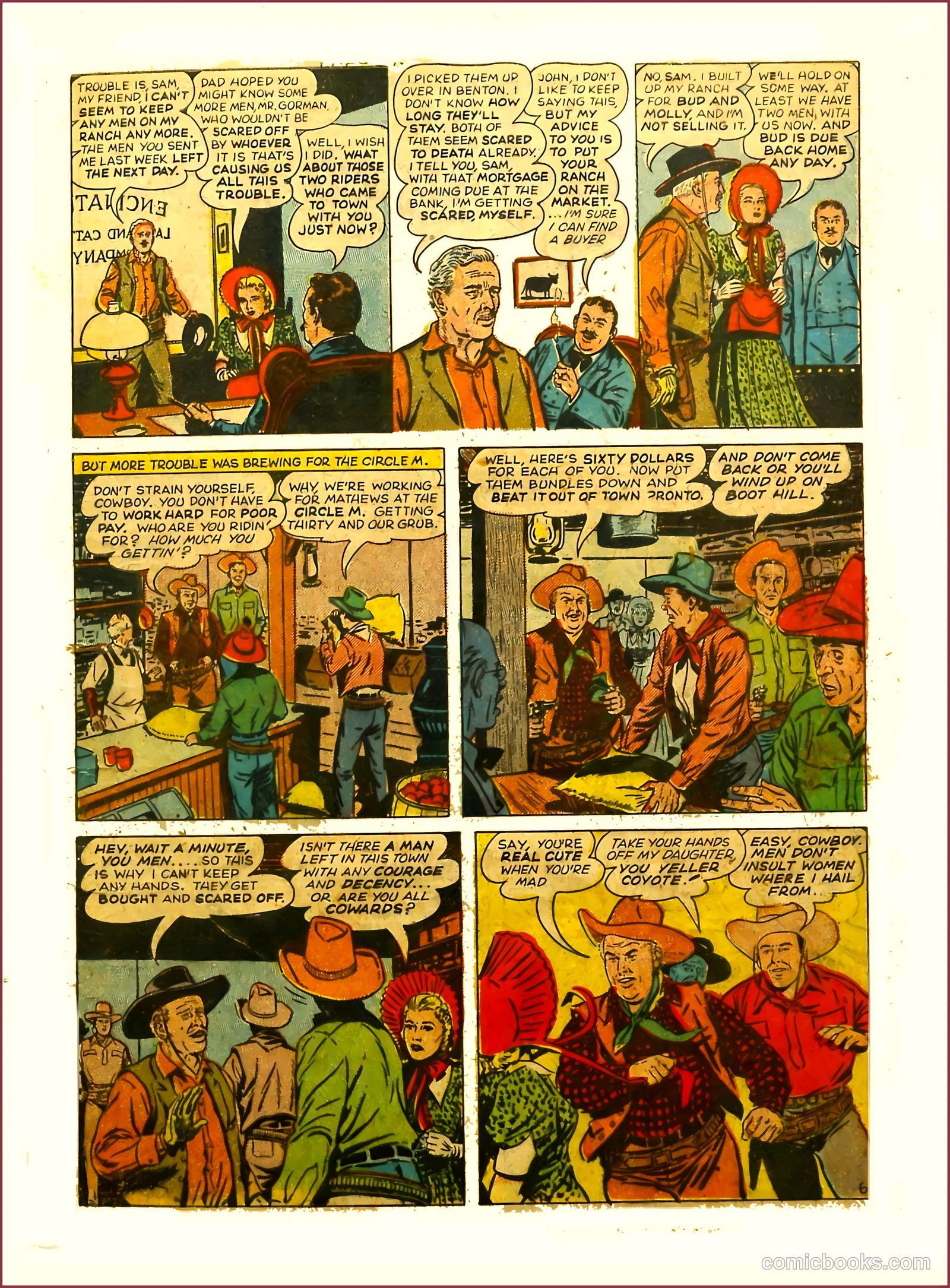 Prize Comics Western #78 (1950) — page 13 of 52