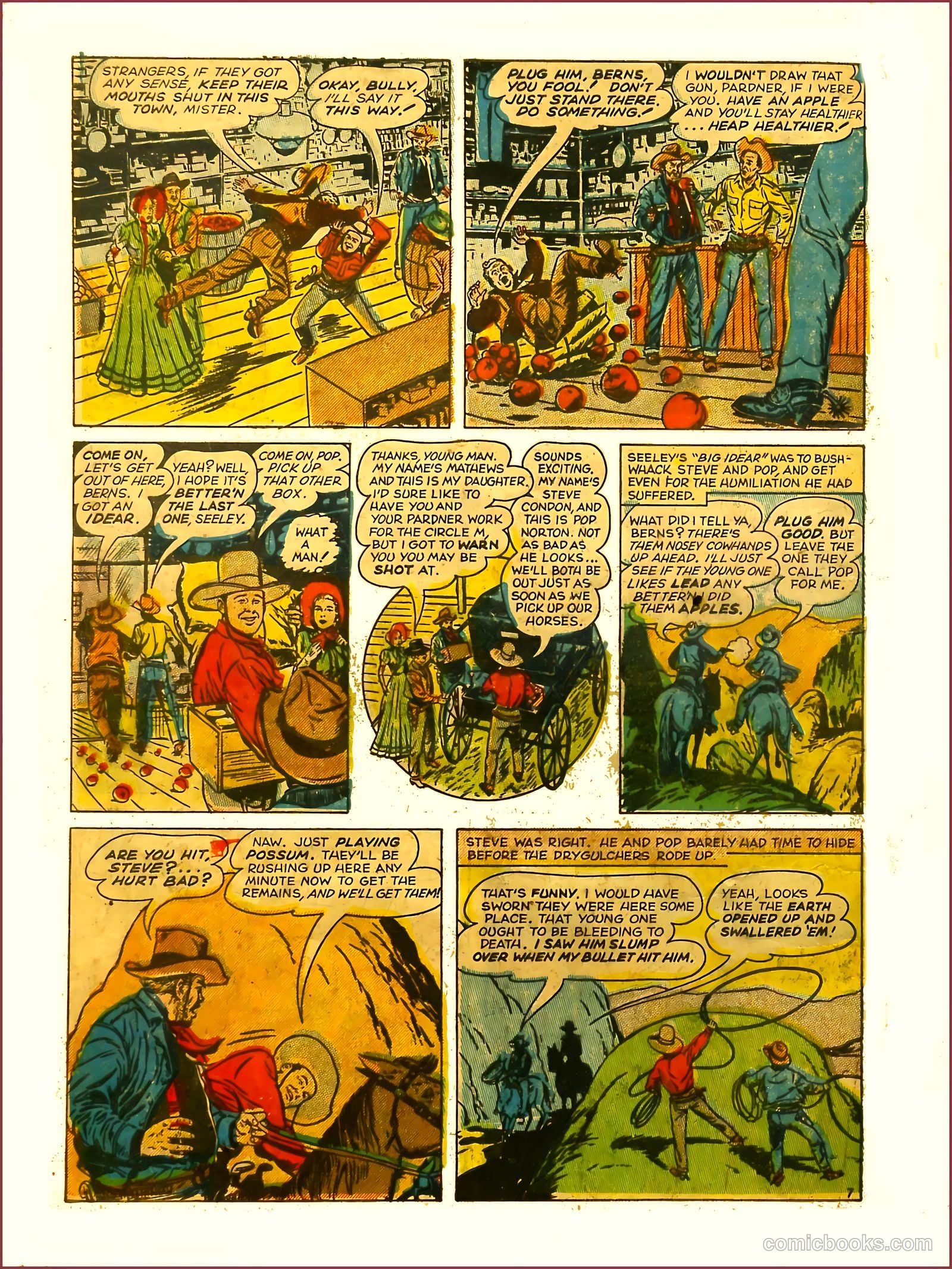Prize Comics Western #78 (1950) — page 14 of 52