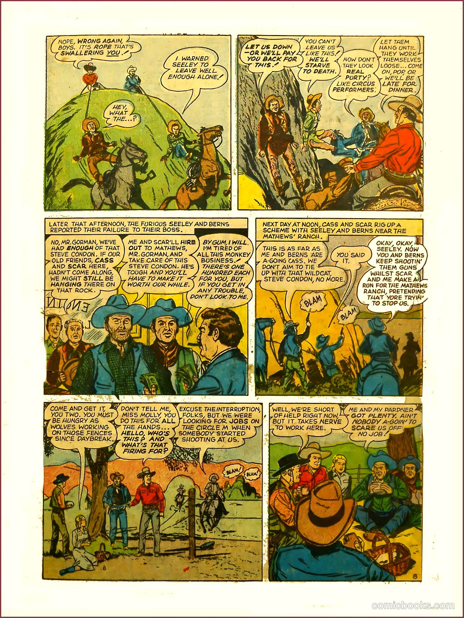 Prize Comics Western #78 (1950) — page 15 of 52