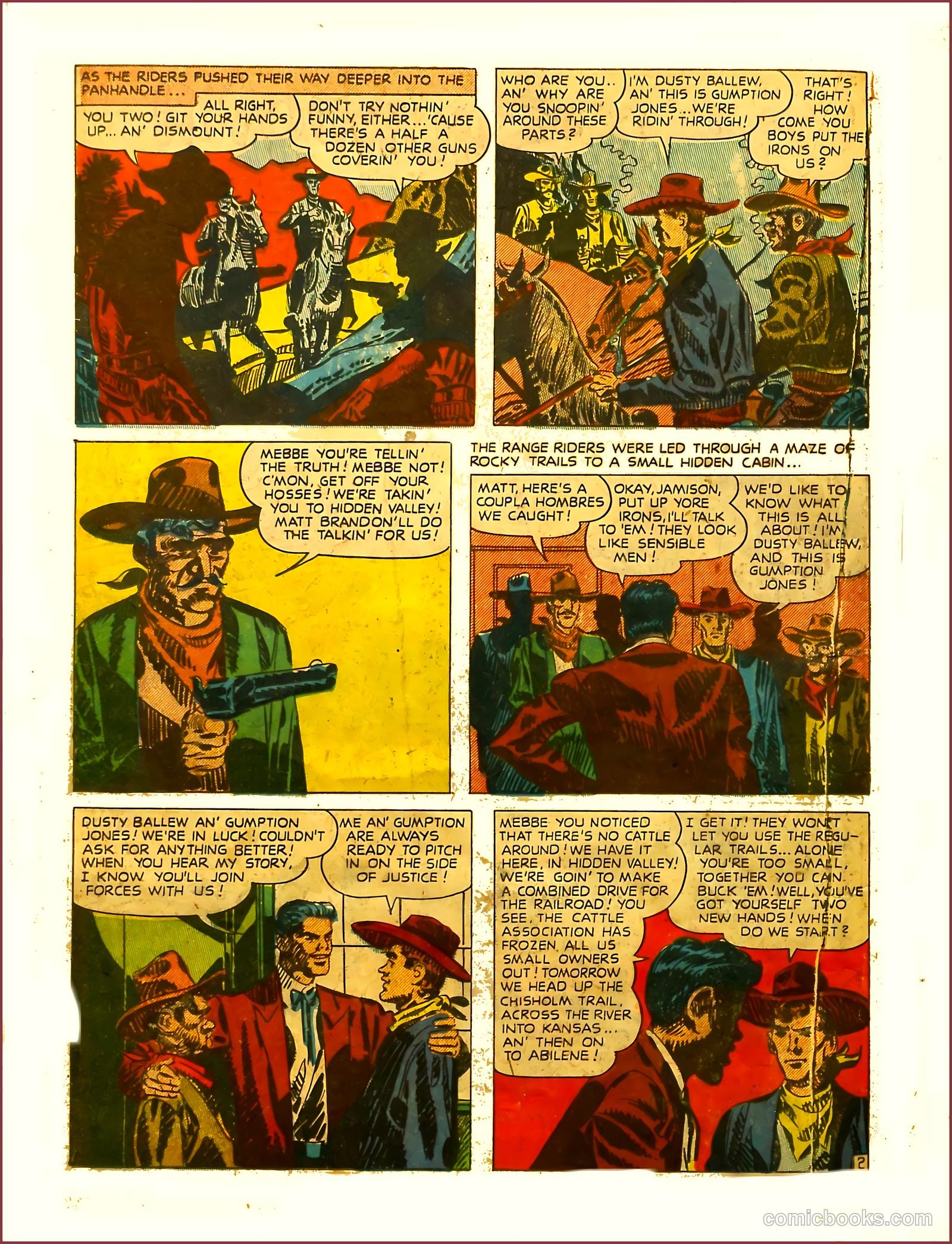 Prize Comics Western #78 (1950) — page 20 of 52