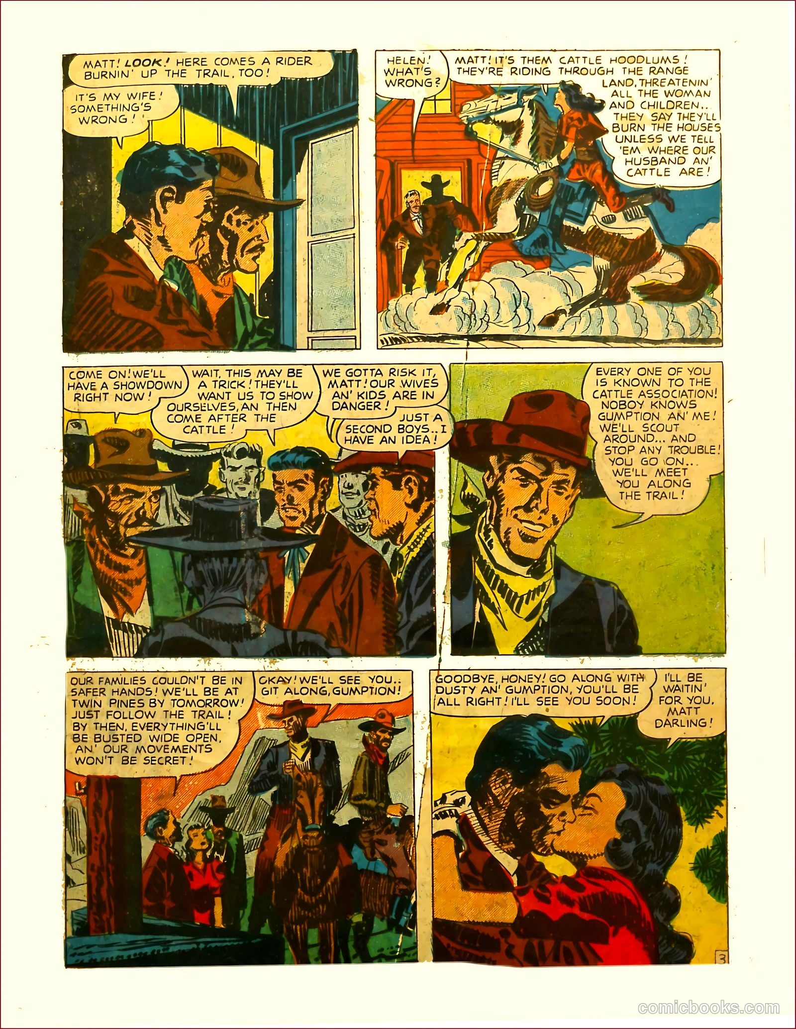 Prize Comics Western #78 (1950) — page 21 of 52