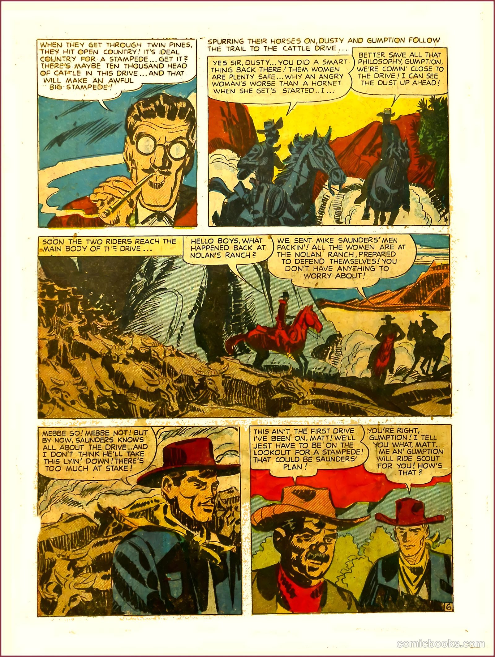 Prize Comics Western #78 (1950) — page 24 of 52