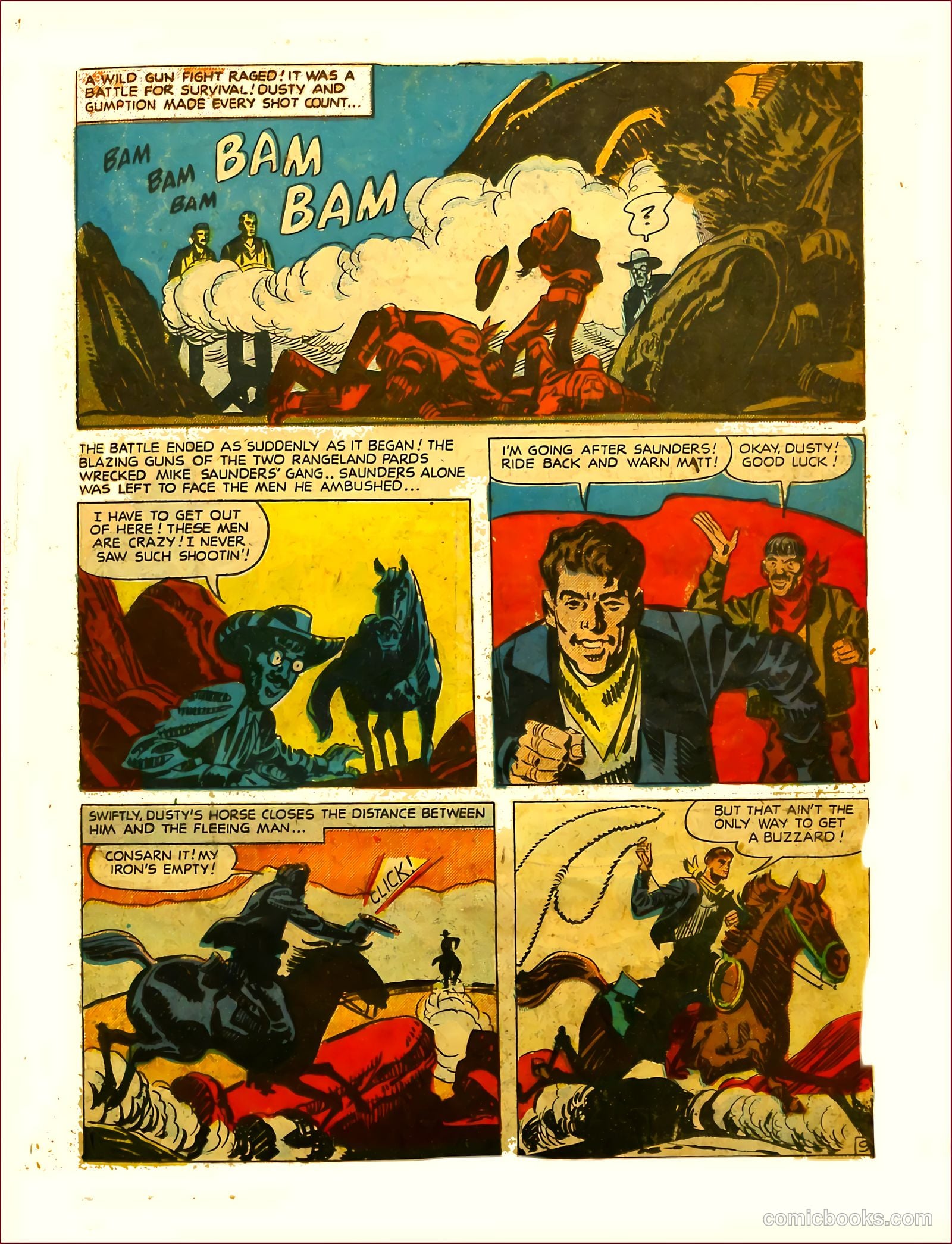 Prize Comics Western #78 (1950) — page 27 of 52
